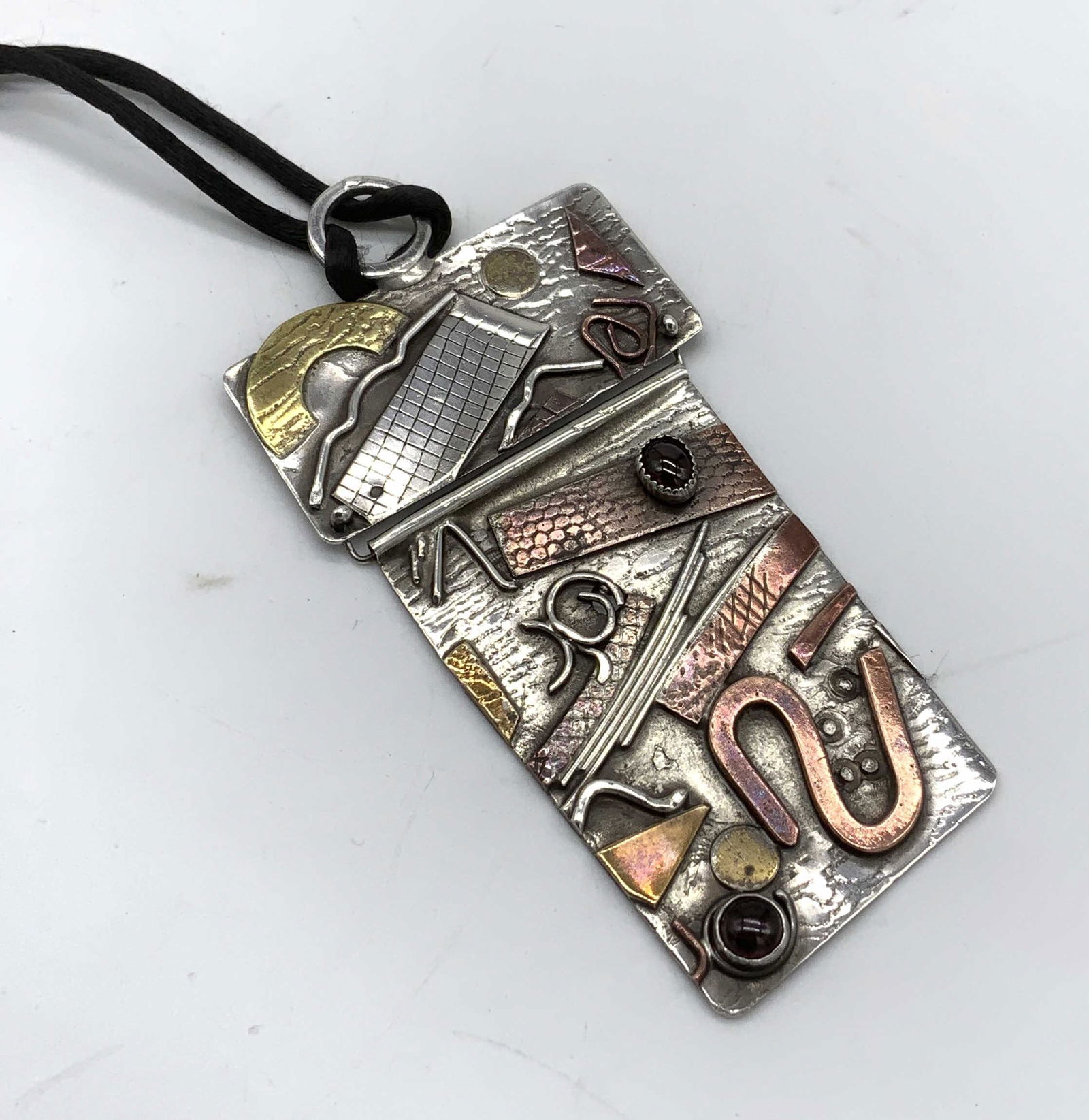 Signed Sterling Silver Pendant (1 of 10)