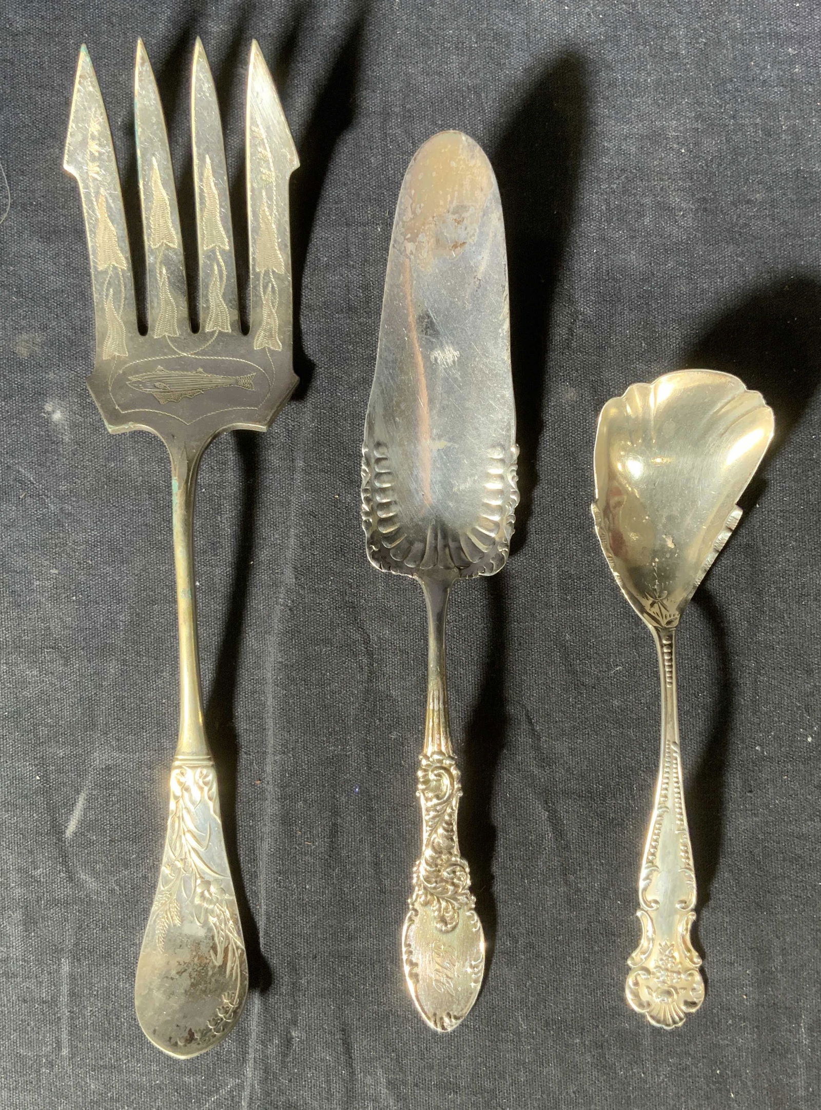 Lot 3 Sterling & Plated Silverware (1 of 8)