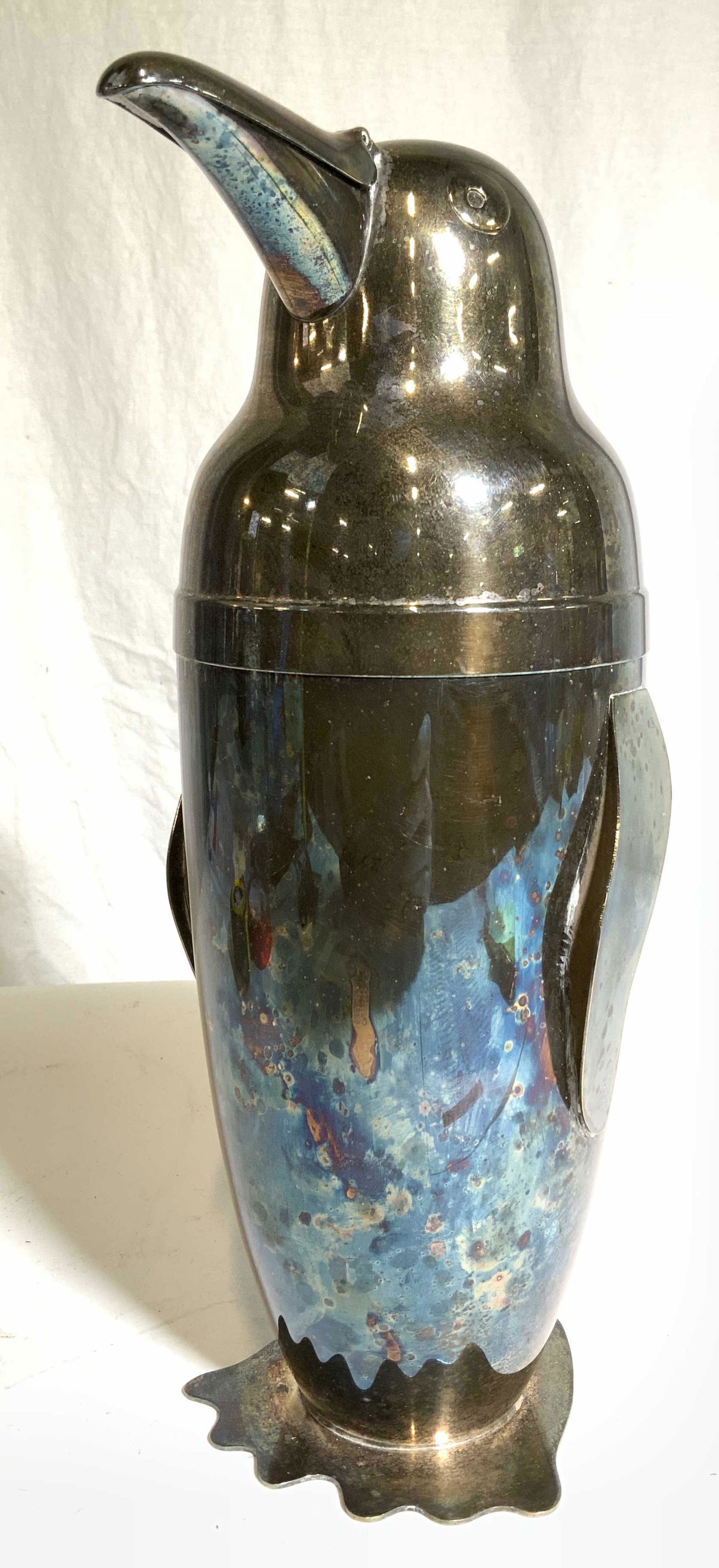 Vintage NAPIER Silver Plated Cocktail Shaker (1 of 10)