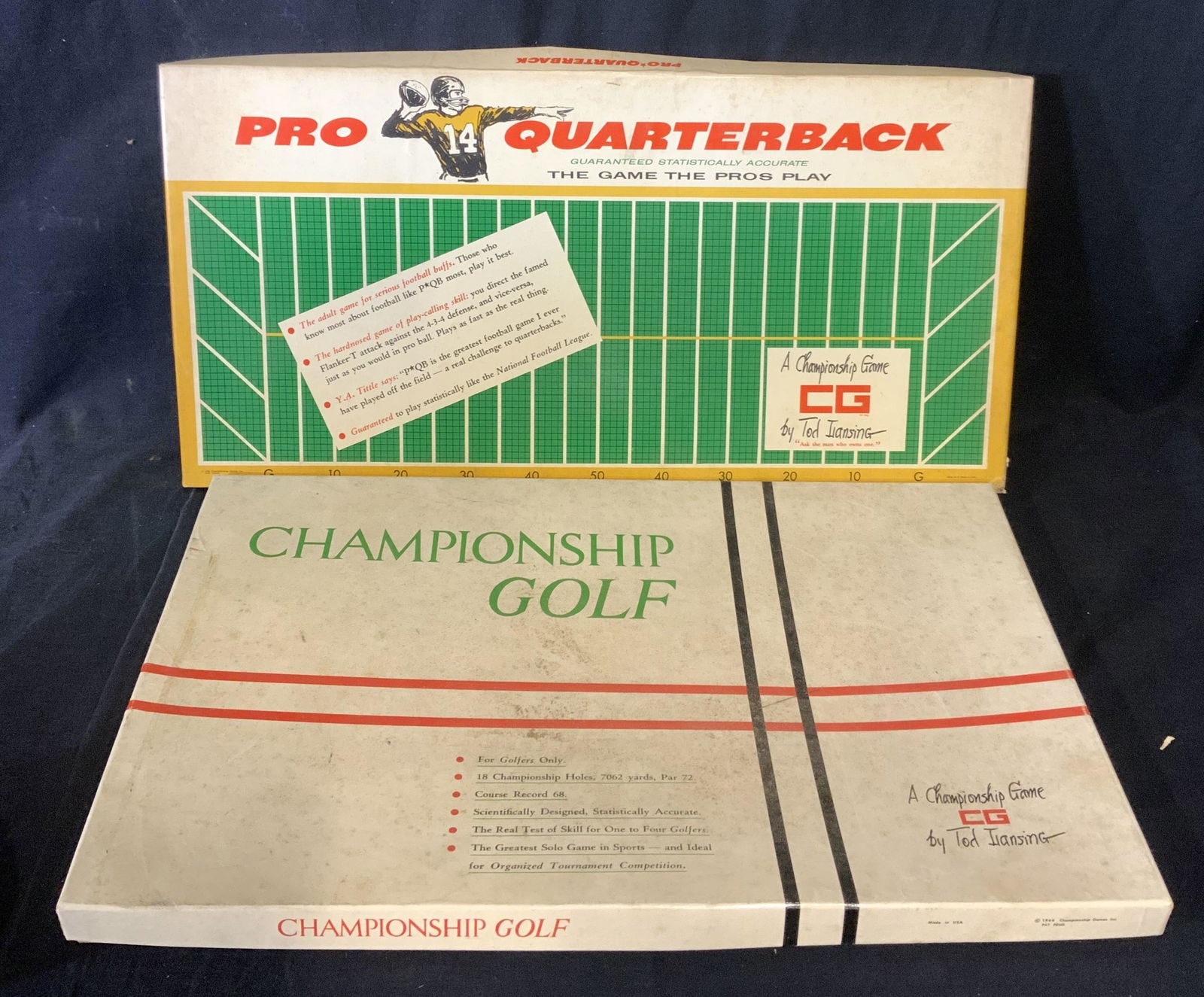 Lot 2 Vintage Tabletop Sports Games (1 of 10)