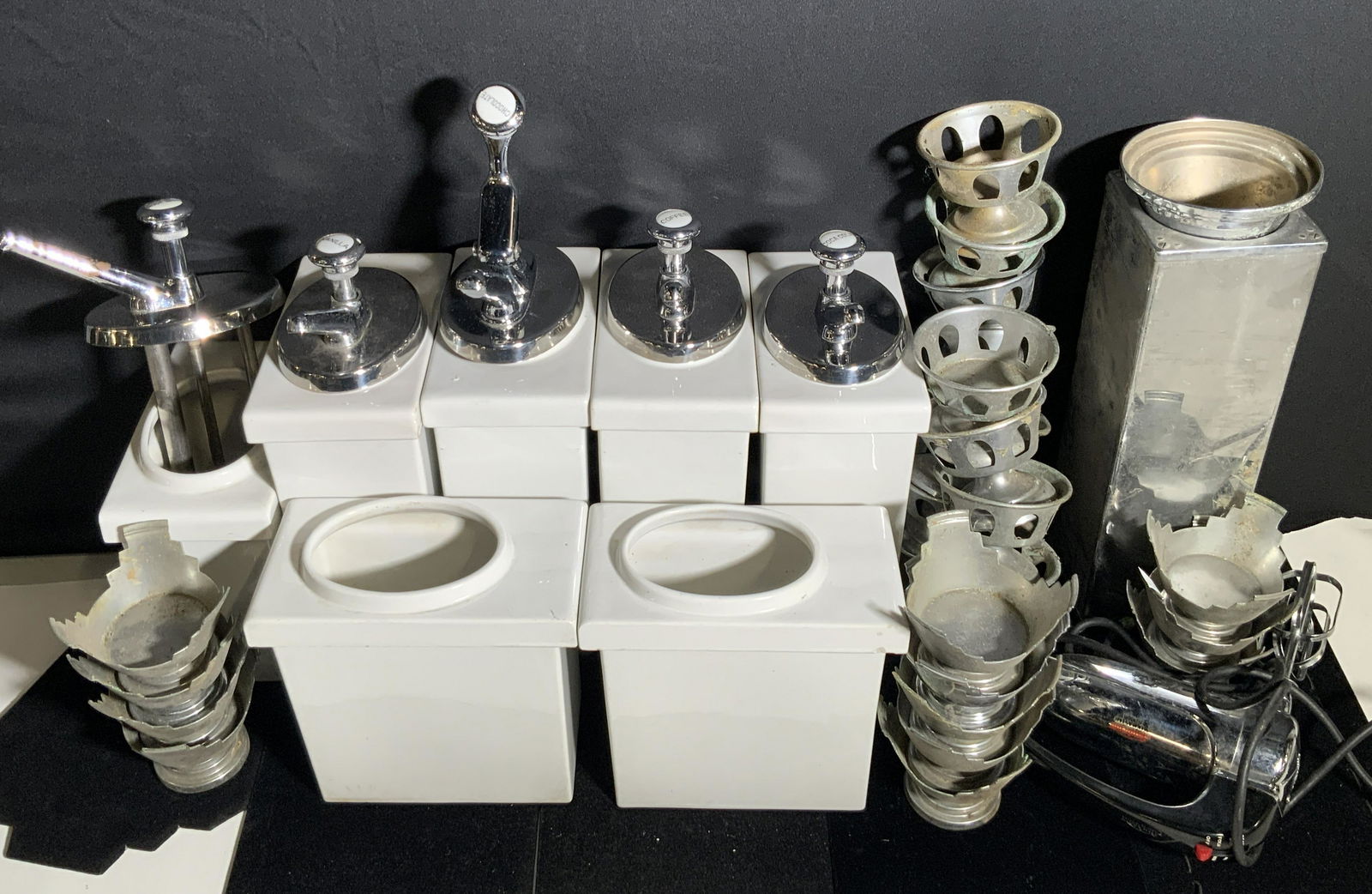 Lot 37 Assorted Vintage Soda Fountain Accessories (1 of 20)