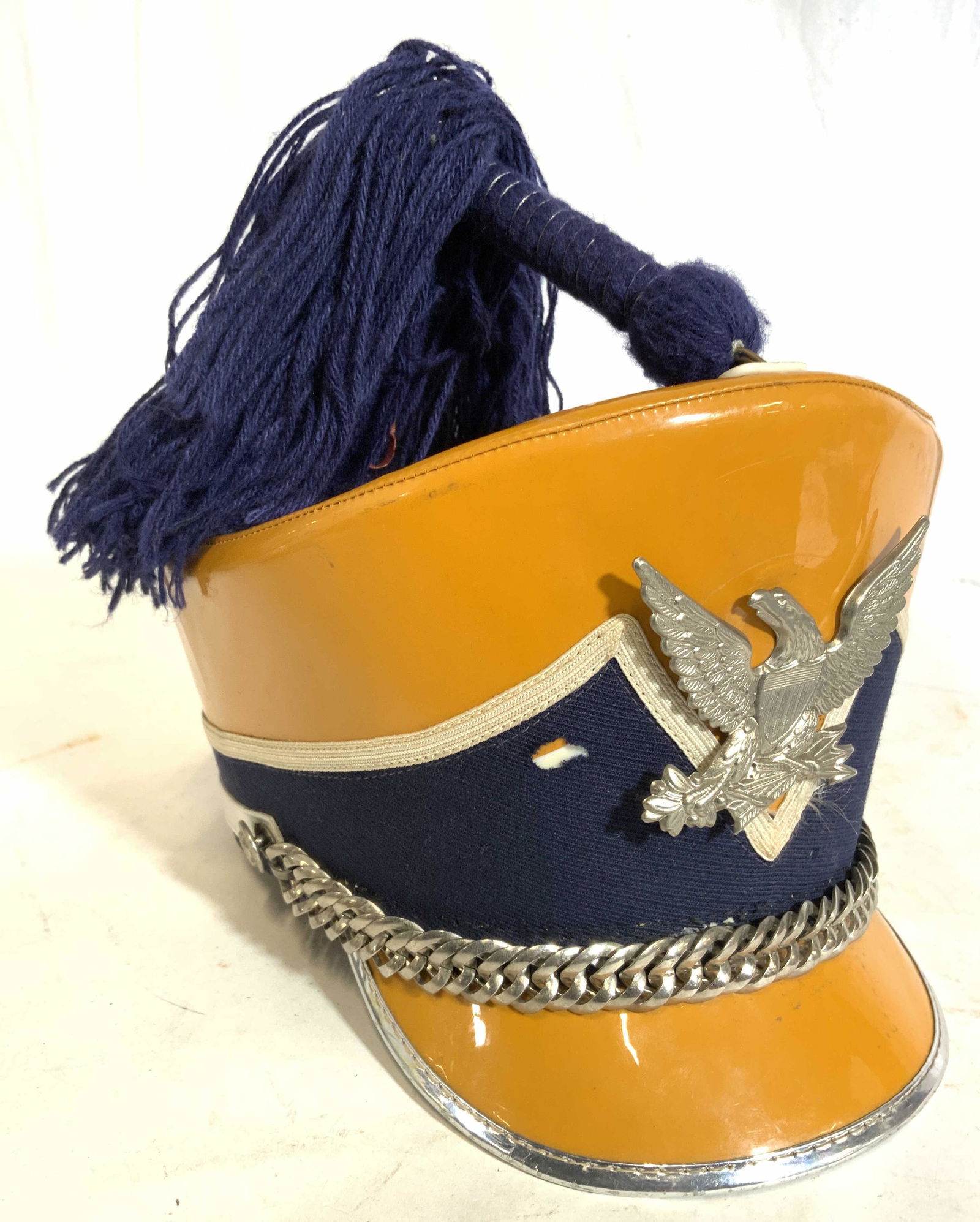 Vintage OSTWALD UNIFORM Marching Band Hat (1 of 9)