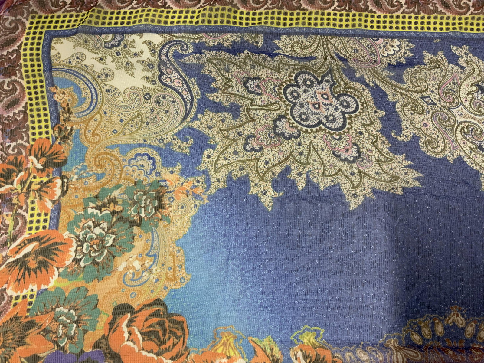 ETRO Silk Blend Shawl (1 of 6)