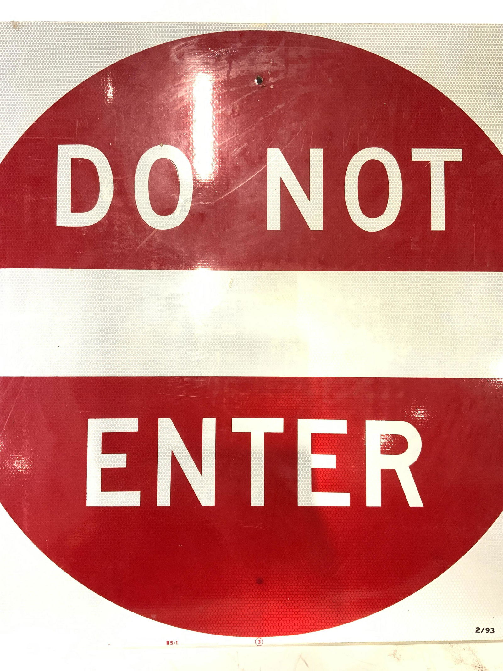 Do Not Enter Metal Street Sign (1 of 7)