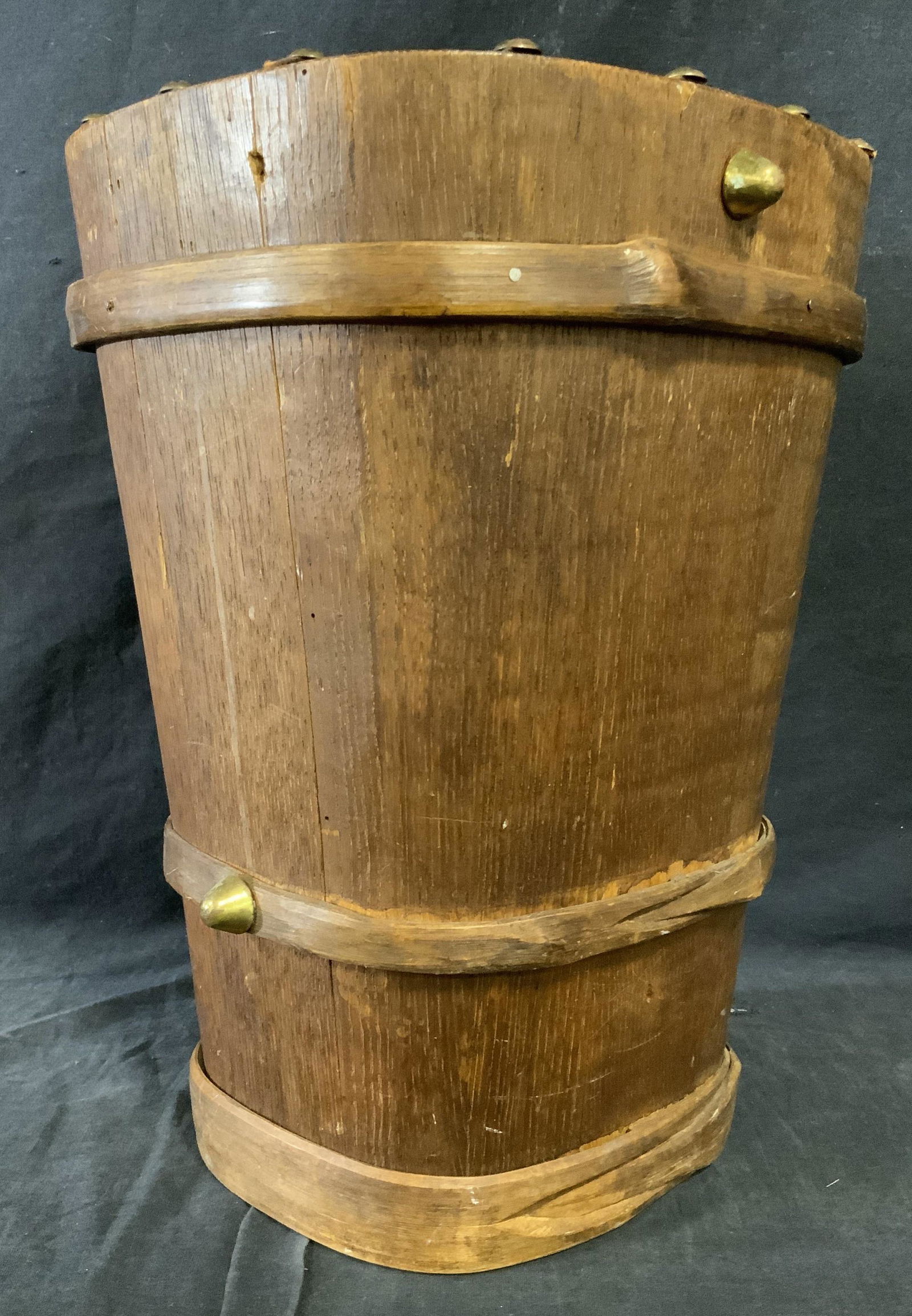 Vintage Wooden Bucket (1 of 6)
