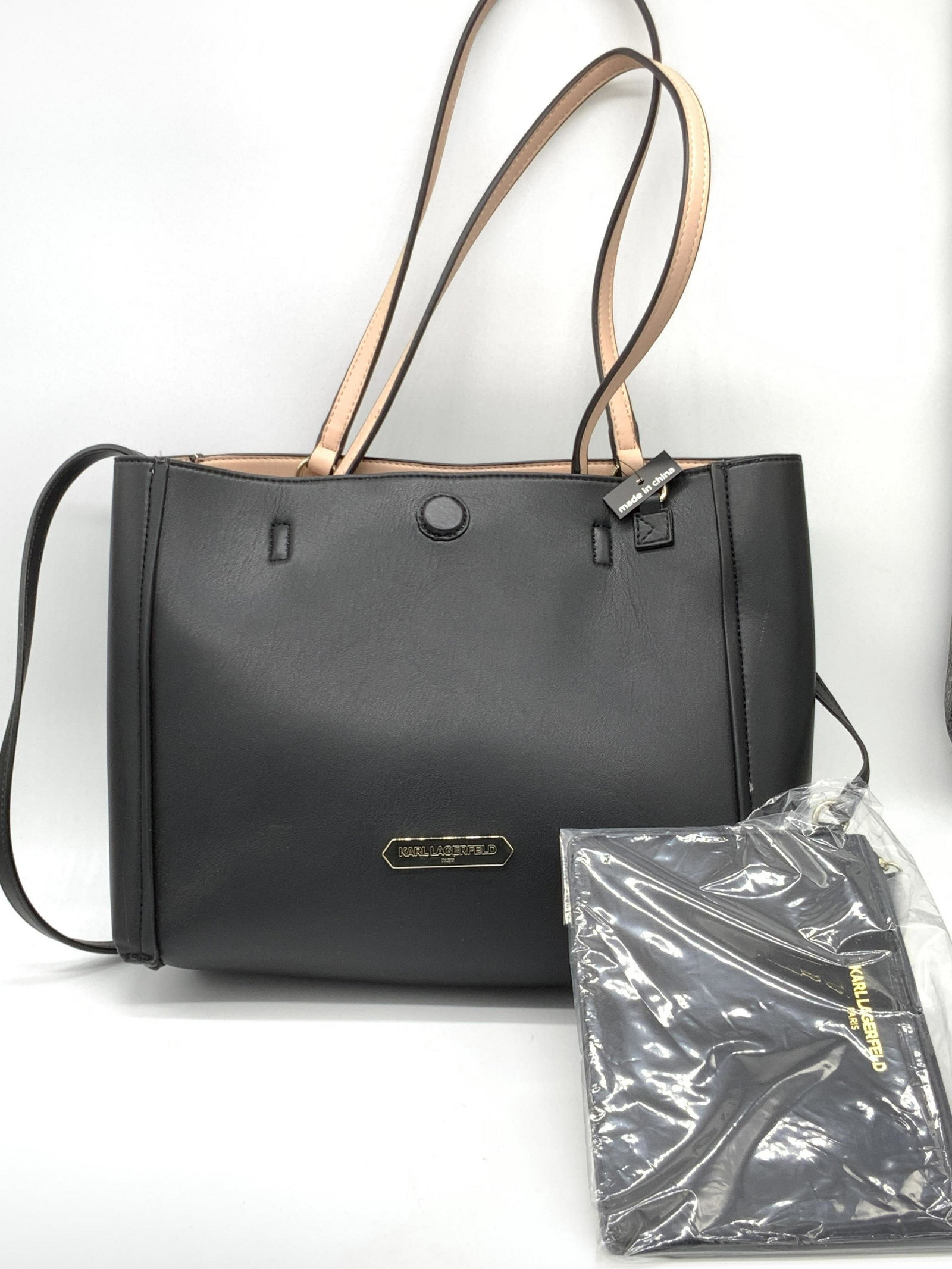 KARL LAGERFELD PARIS Reversible Tote Bag, W Tags (1 of 12)