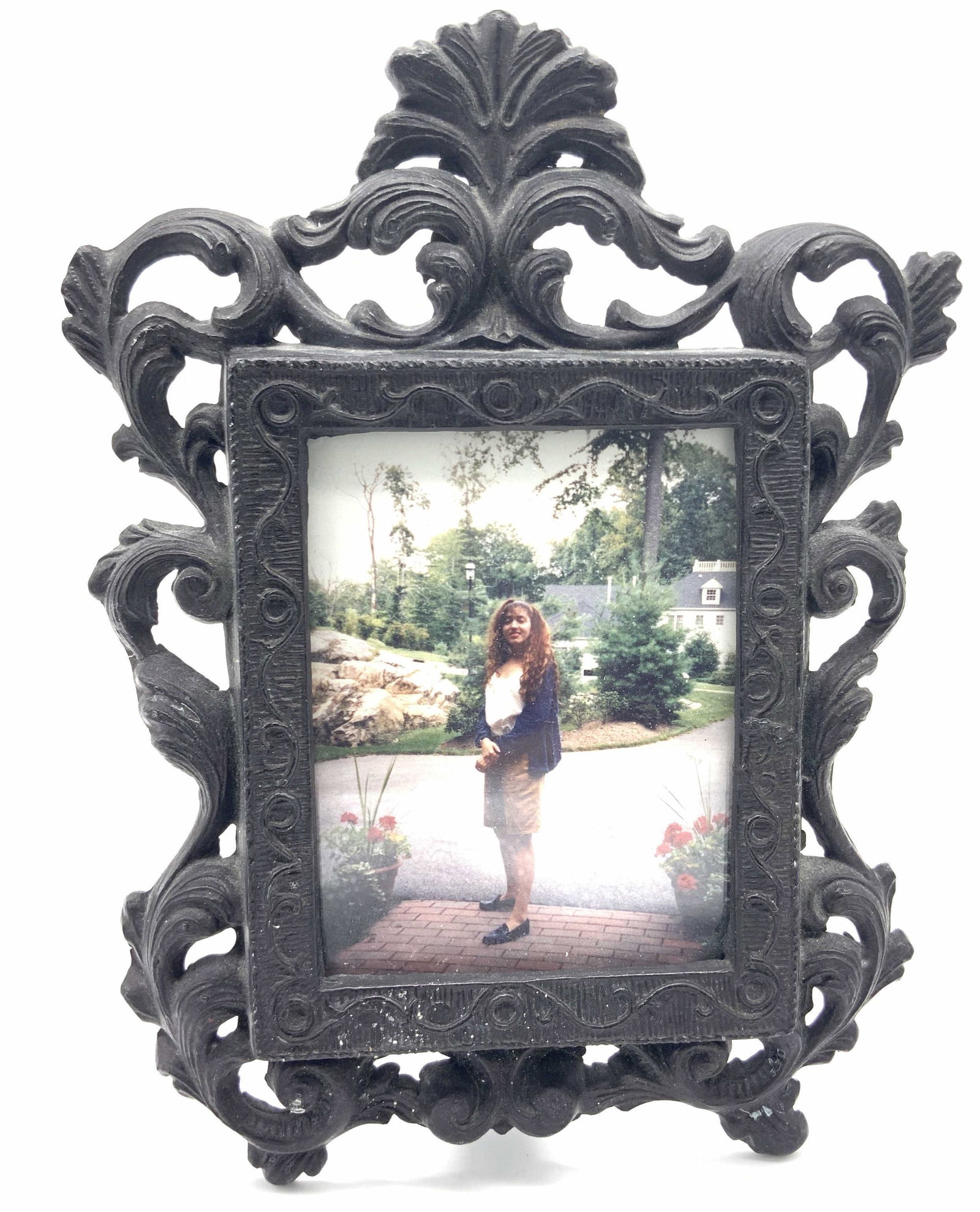 Victorian Style Metal Picture Frame (1 of 7)