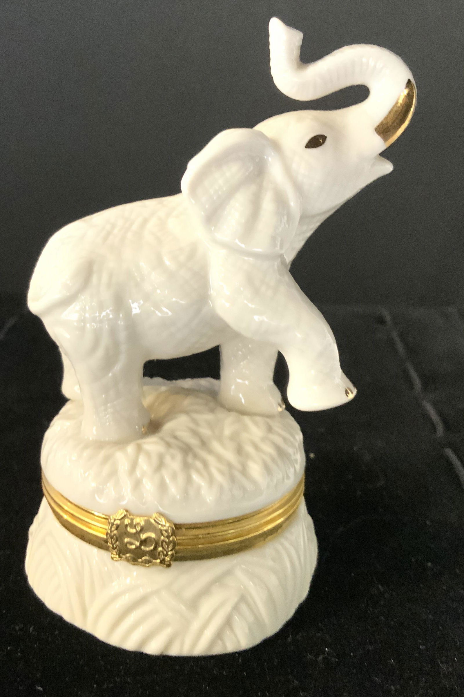 LENOX THE GOOD LUCK ELEPHANT BOX (1 of 7)