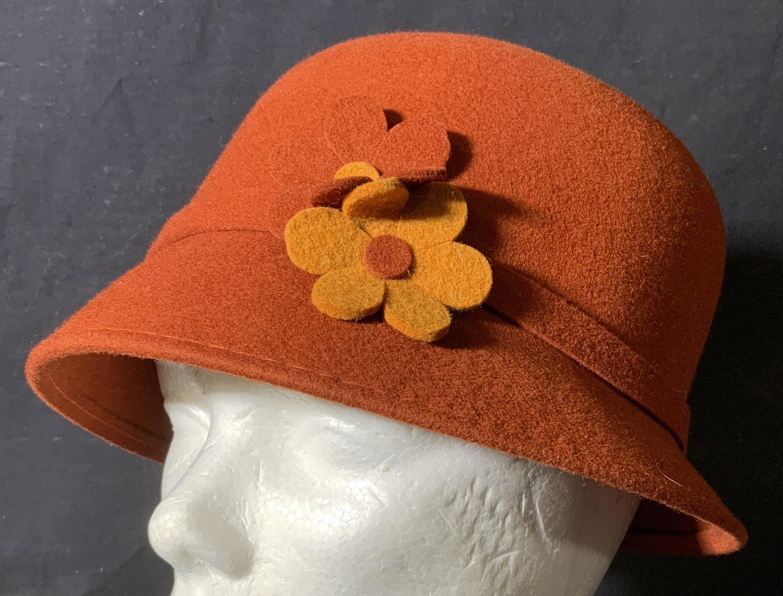 HELEN WELSH Wool Cloche Hat (1 of 7)