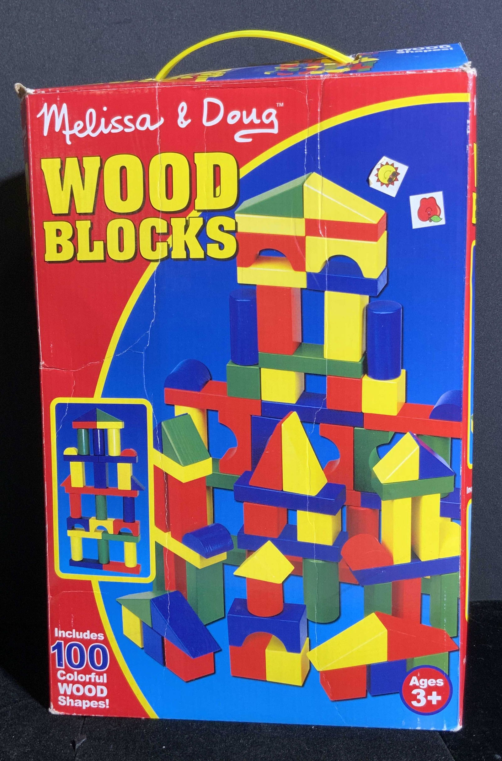 MELISSA & DOUG Wood Blocks, Original Box (1 of 7)