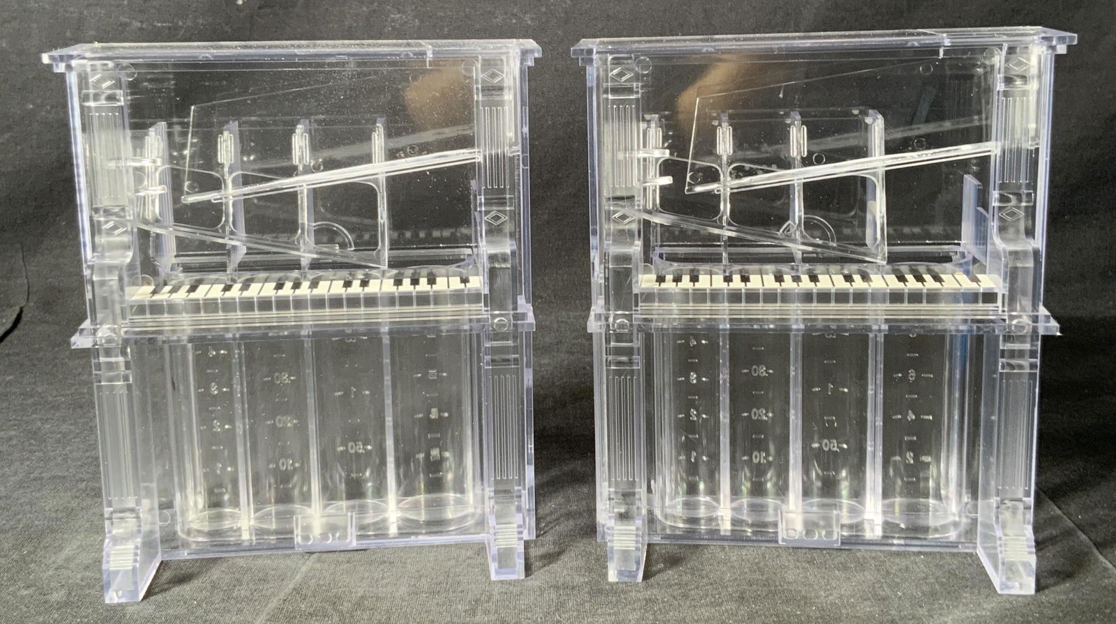 Pair Vintage SAVE N SORT Piano Coin Banks (1 of 6)