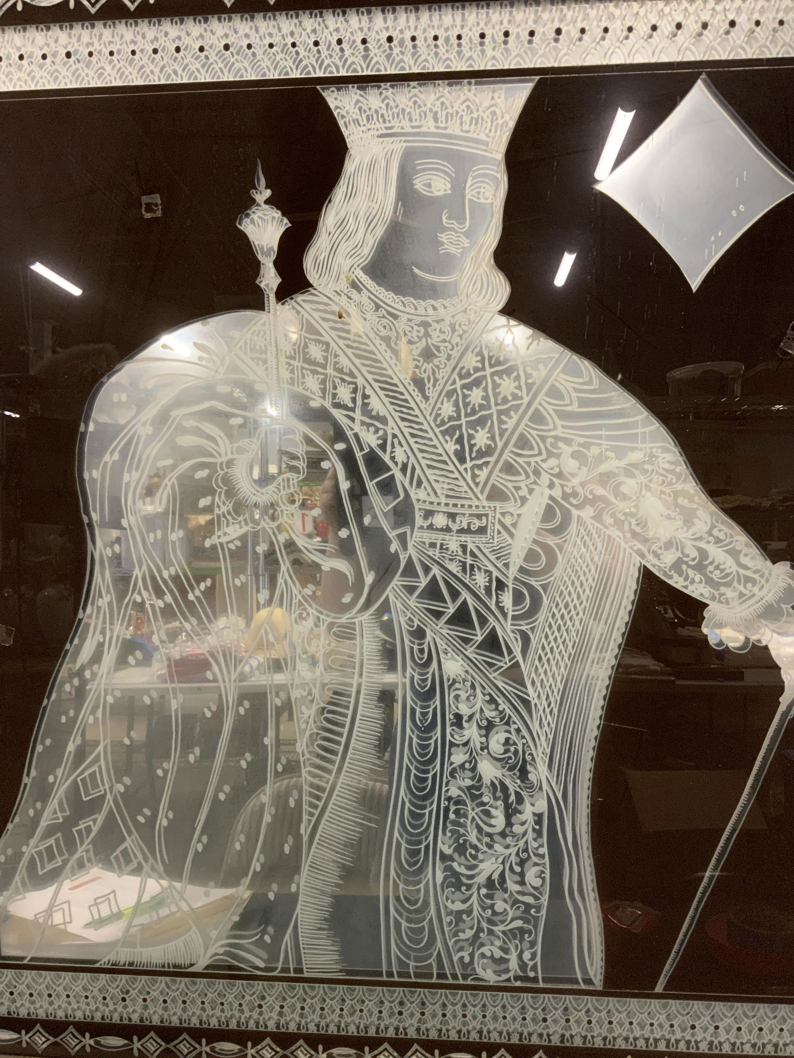 GREG COPELAND Mirror Playing Card Artwork (1 of 8)