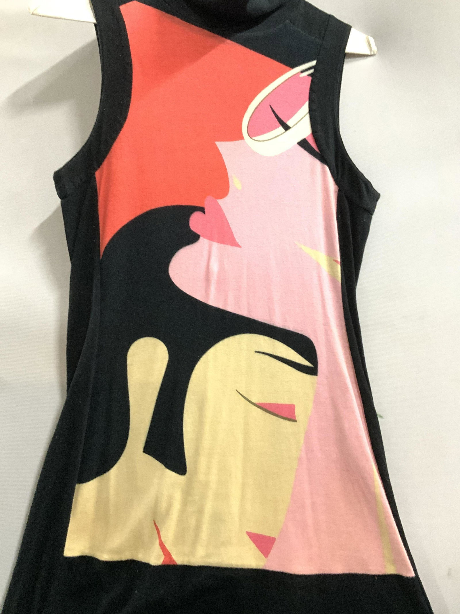 Ladies Dresses Isabel ARDEL, OUSTO BARCELONA: ISABEL ARDEE vintage long spaghetti strap black dress, c. Slight stretch material, low scoop neck, skirt of dress flowy with dancer’s ruched sway. Possibly Viscose/ rayon , length 52 in. Sz Small, X