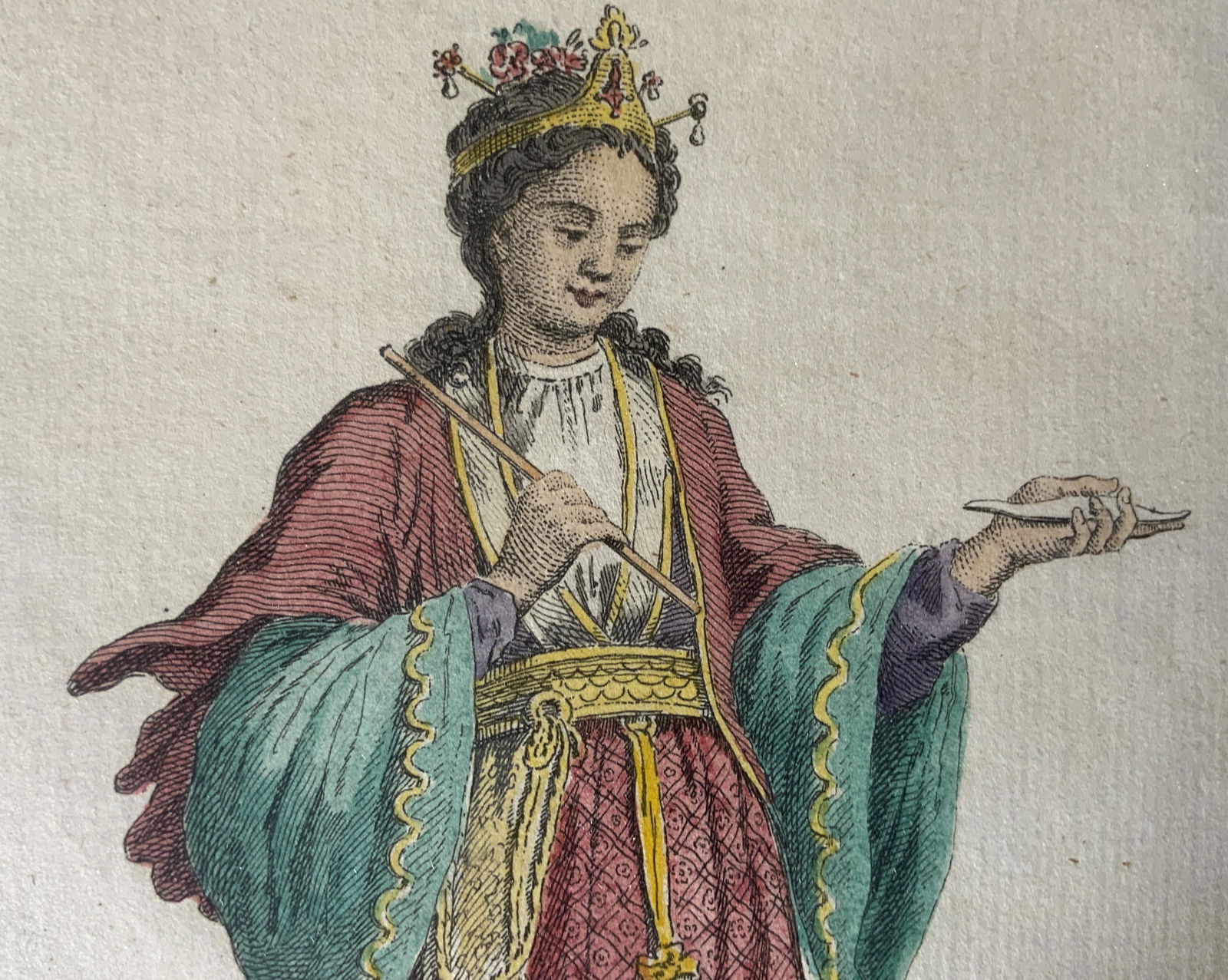 JEAN BAPTISTE DU HALDE Engraving (1 of 6)