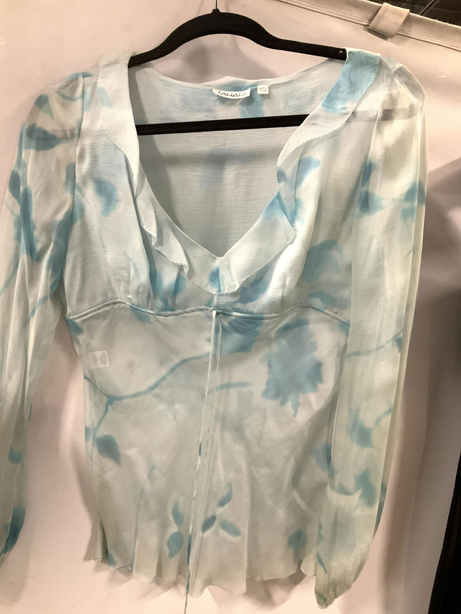 Ladies Silk TAHARI BLOUSE, A.B.S Evening Dress (1 of 7)