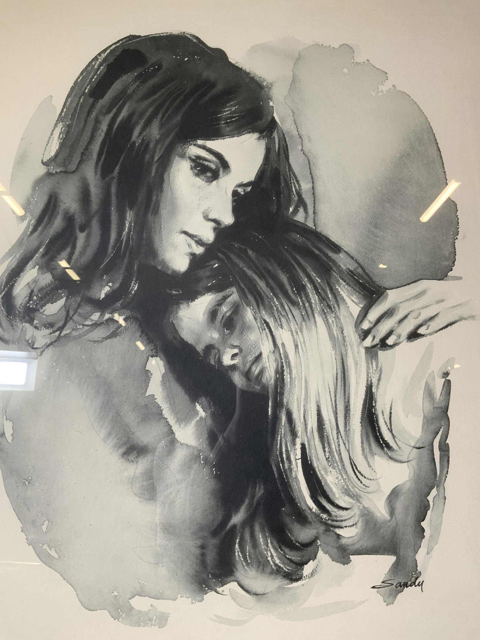 SANDU LIBERMAN Mother & Child Offset Lithograph (1 of 6)