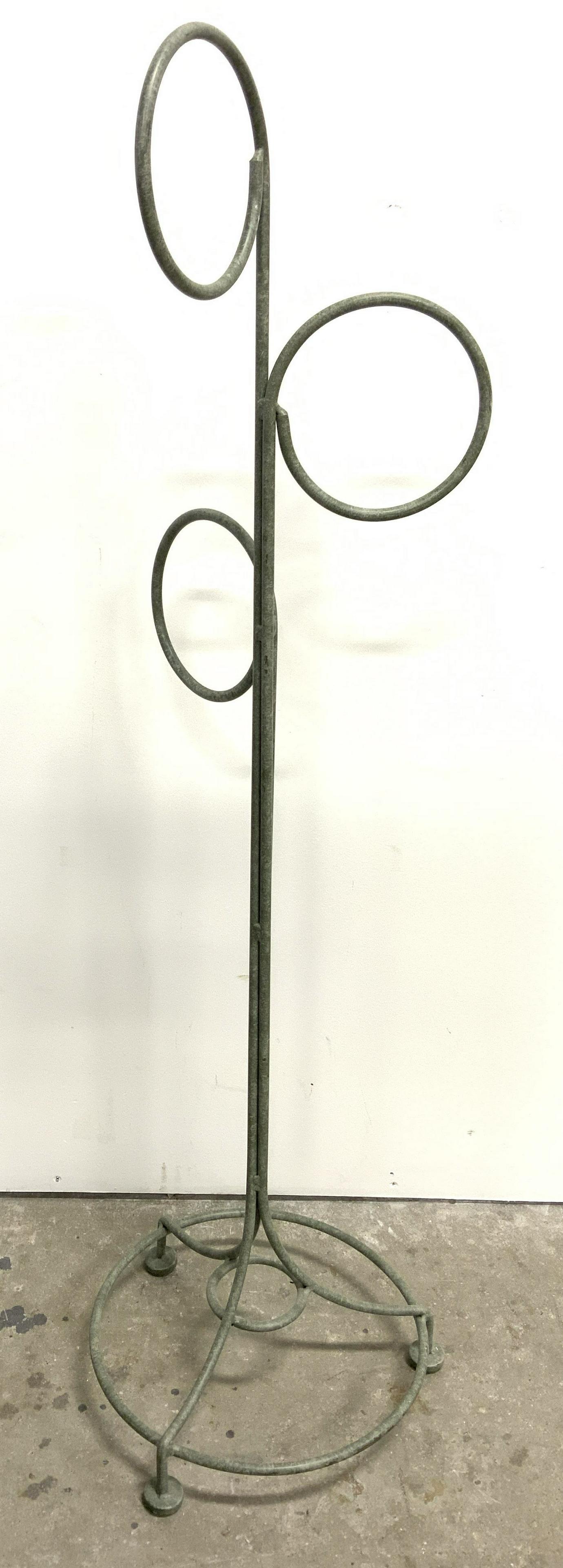 Wrought Iron Standing Plant Stand (1 of 8)