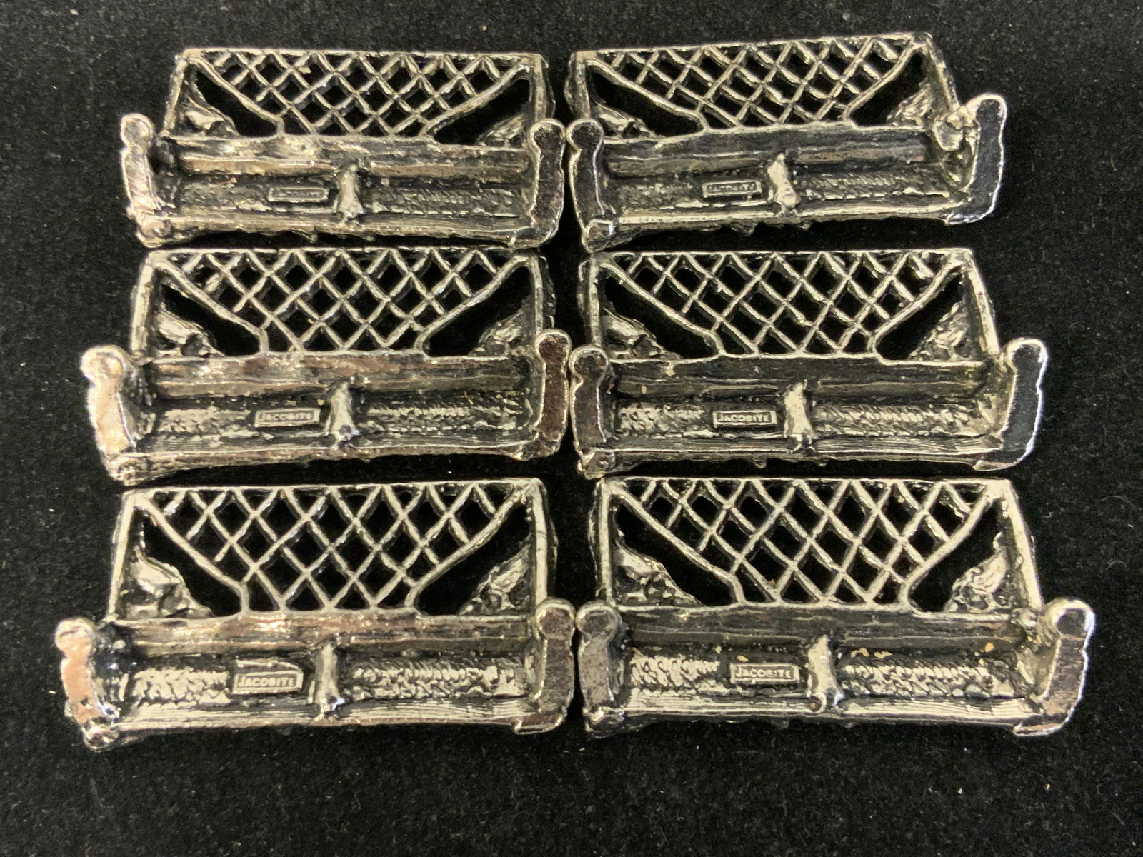 Set 6 JACOBITE Table Place Name Holders, Boxed (1 of 7)