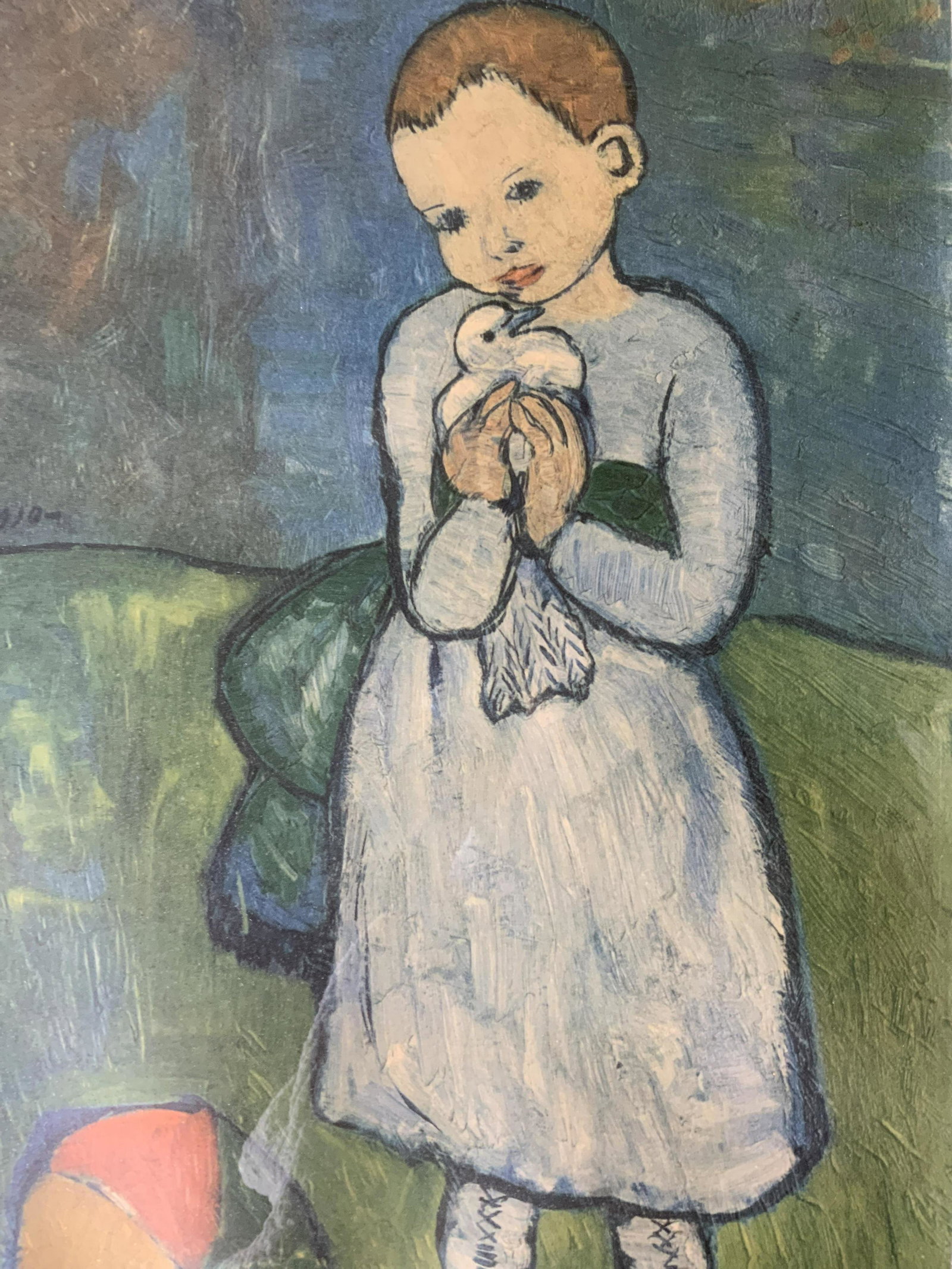 PICASSO Child with Dove Offset Lithograph (1 of 5)