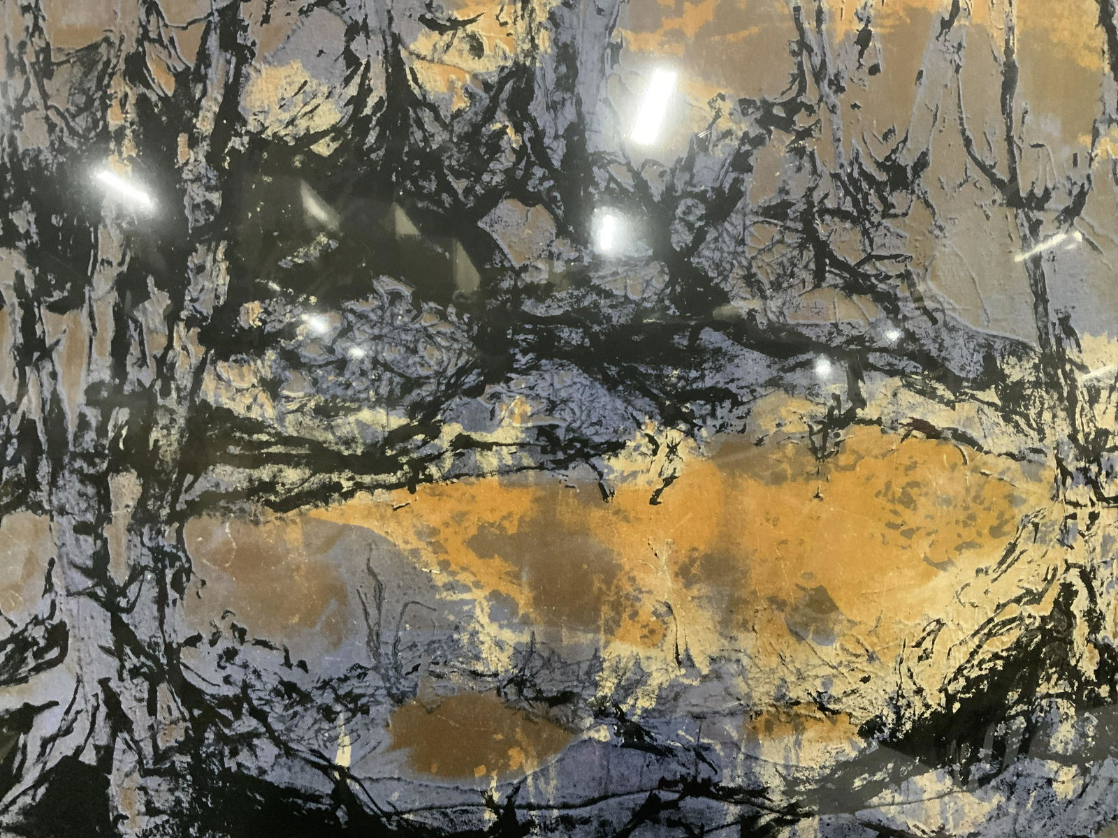 Signed Limited Edition Abstract Lithograph (1 of 8)