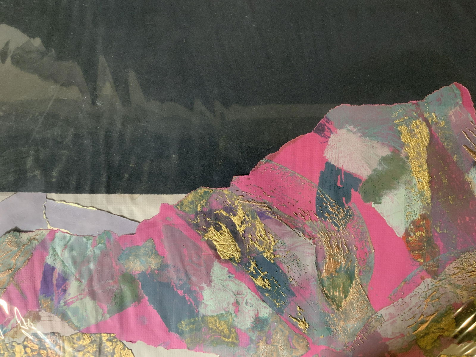 BECKY SANSING Signed Mixed Media Artwork (1 of 6)