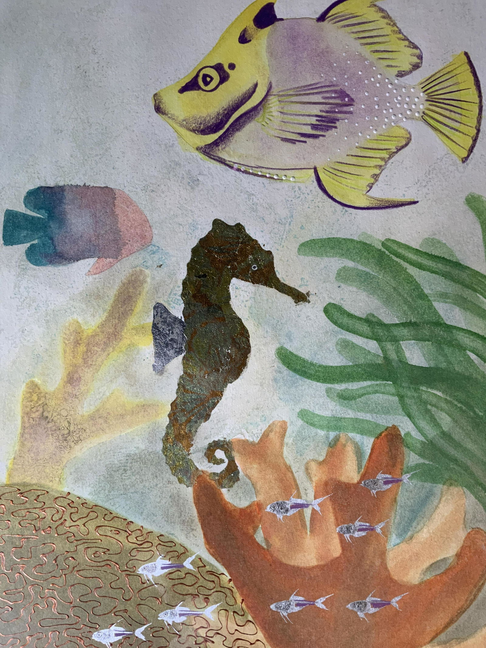 TY DONNELLY Signed Mixed Media Lithograph (1 of 6)