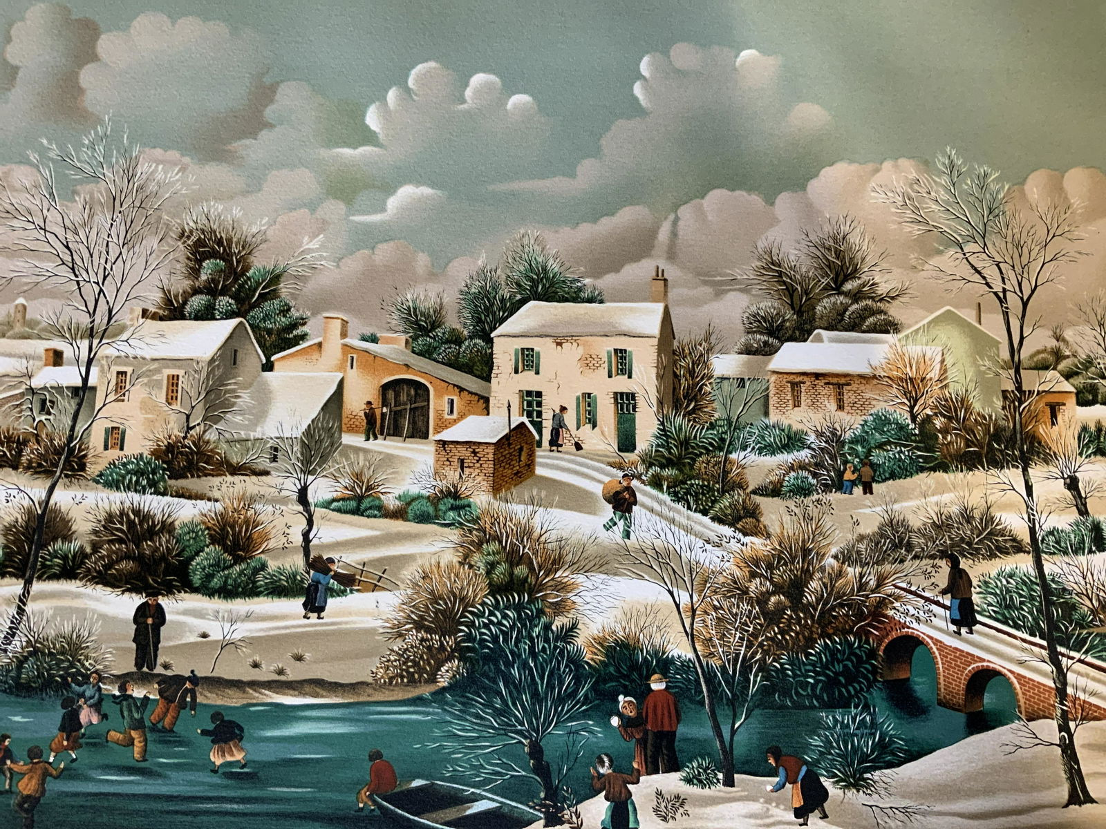 Group Lot 4 Raphael Toussaint Lithographs (1 of 9)