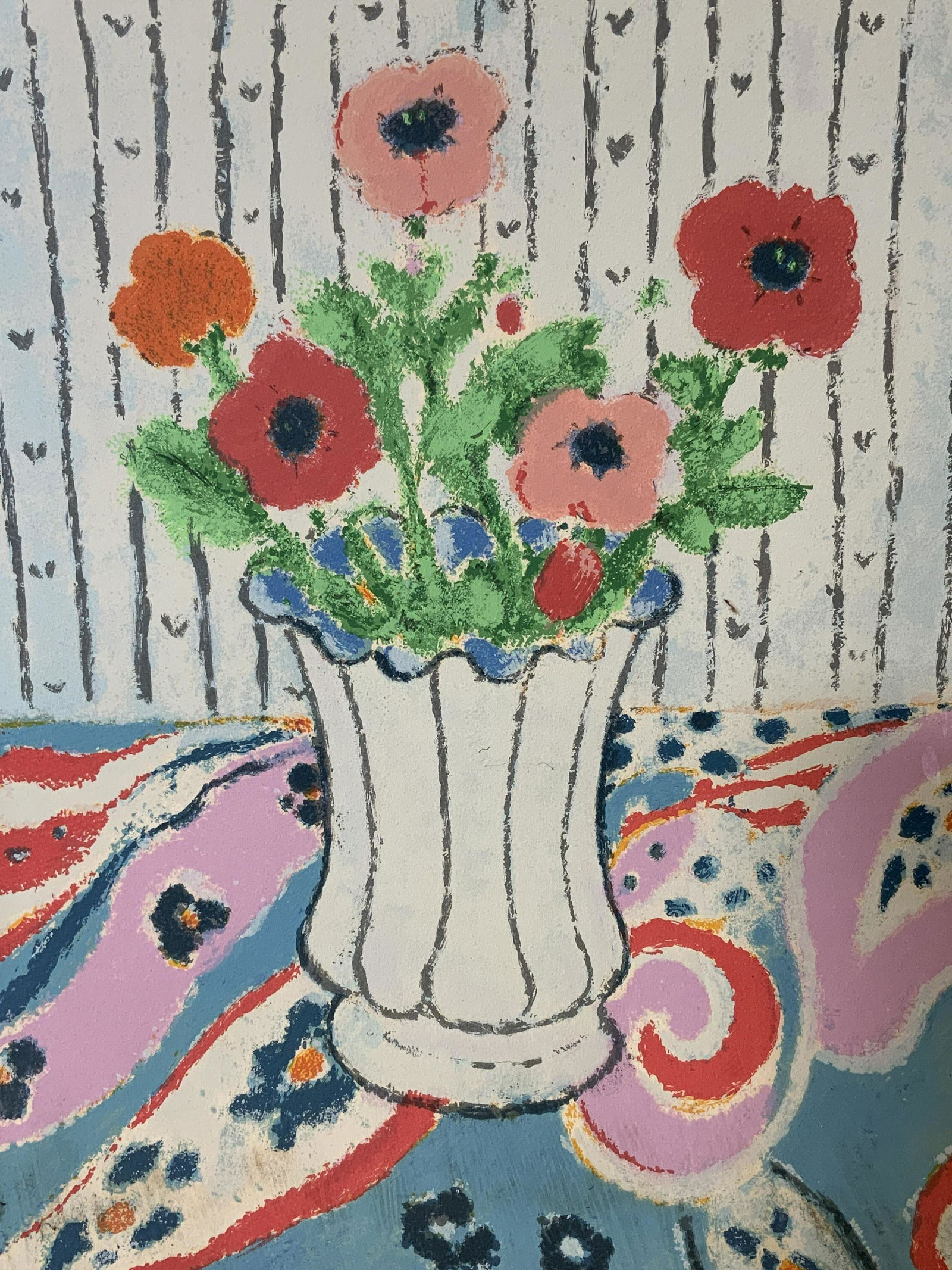 Signed Limited Edition Floral Still Life Litho (1 of 5)