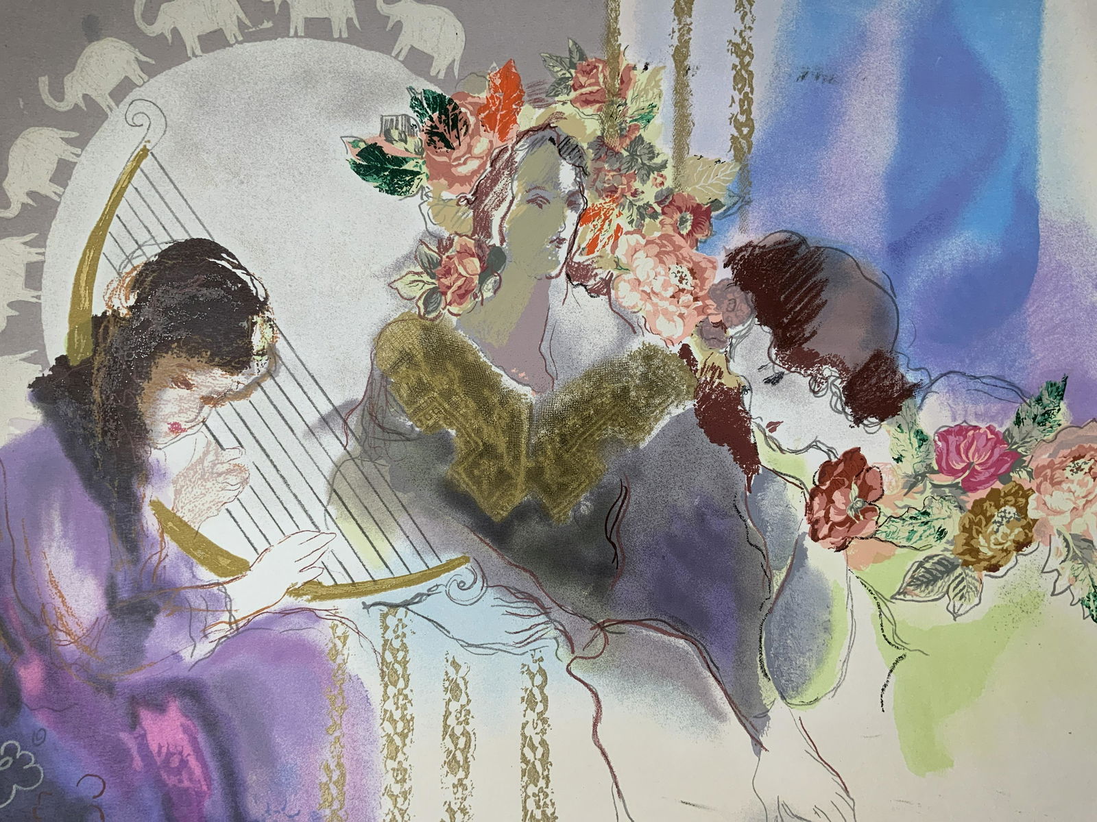 BATIA MAGAL Signed Lithograph (1 of 8)