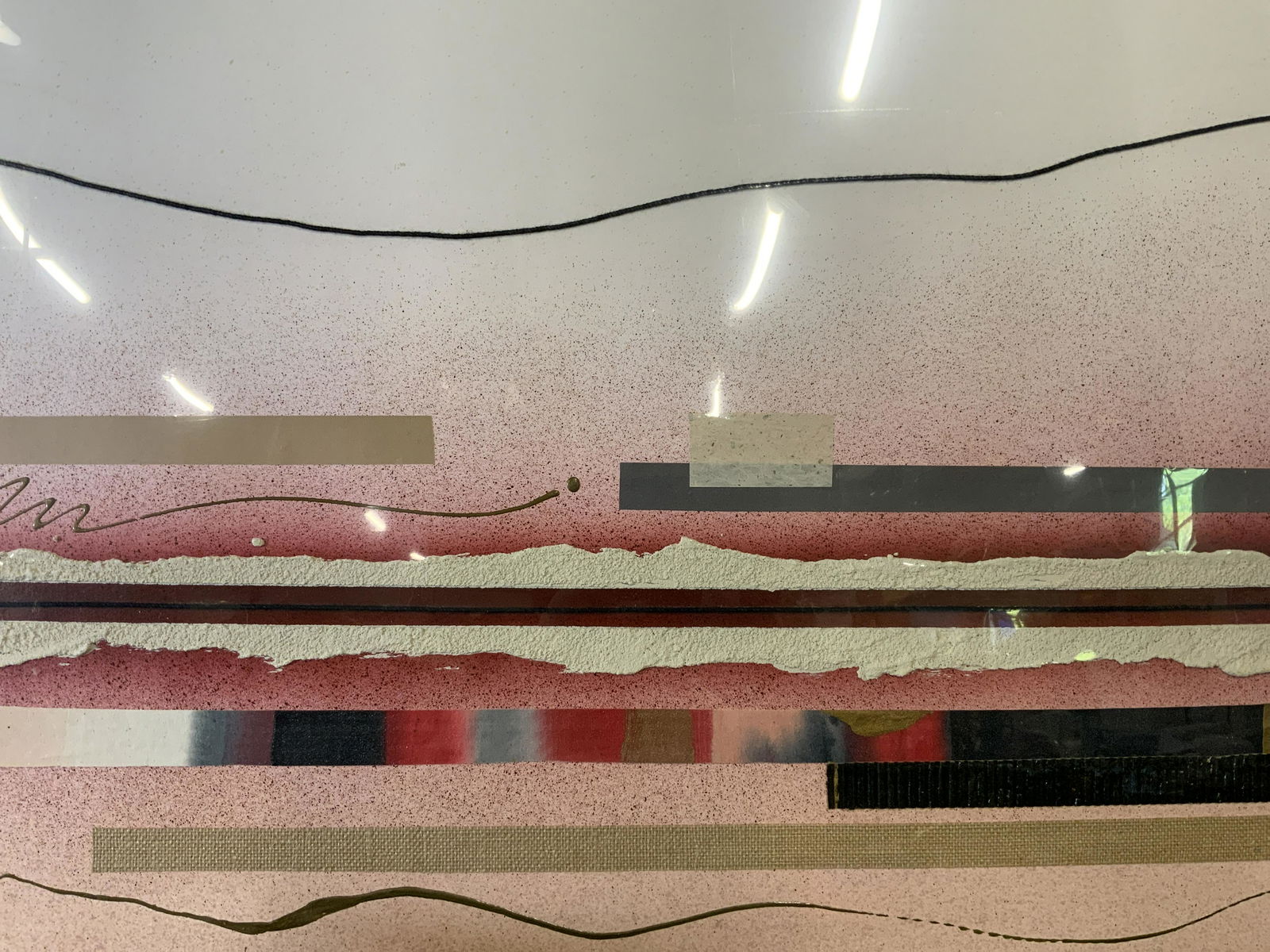 MACCARIOLI Signed Abstract Mixed Media Artwork (1 of 7)