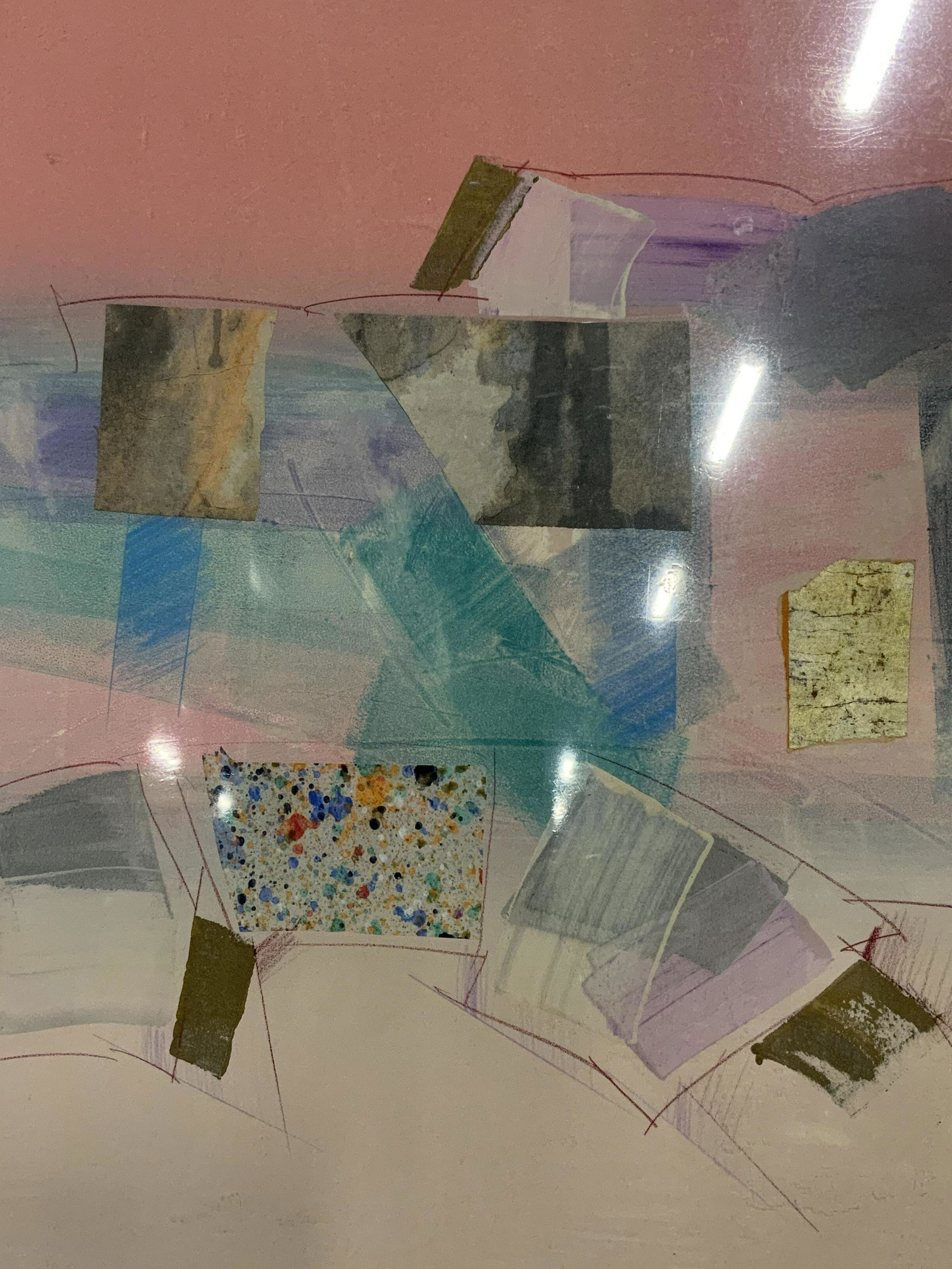 M.RODRIGUEZ Signed Abstract Lithograph (1 of 8)