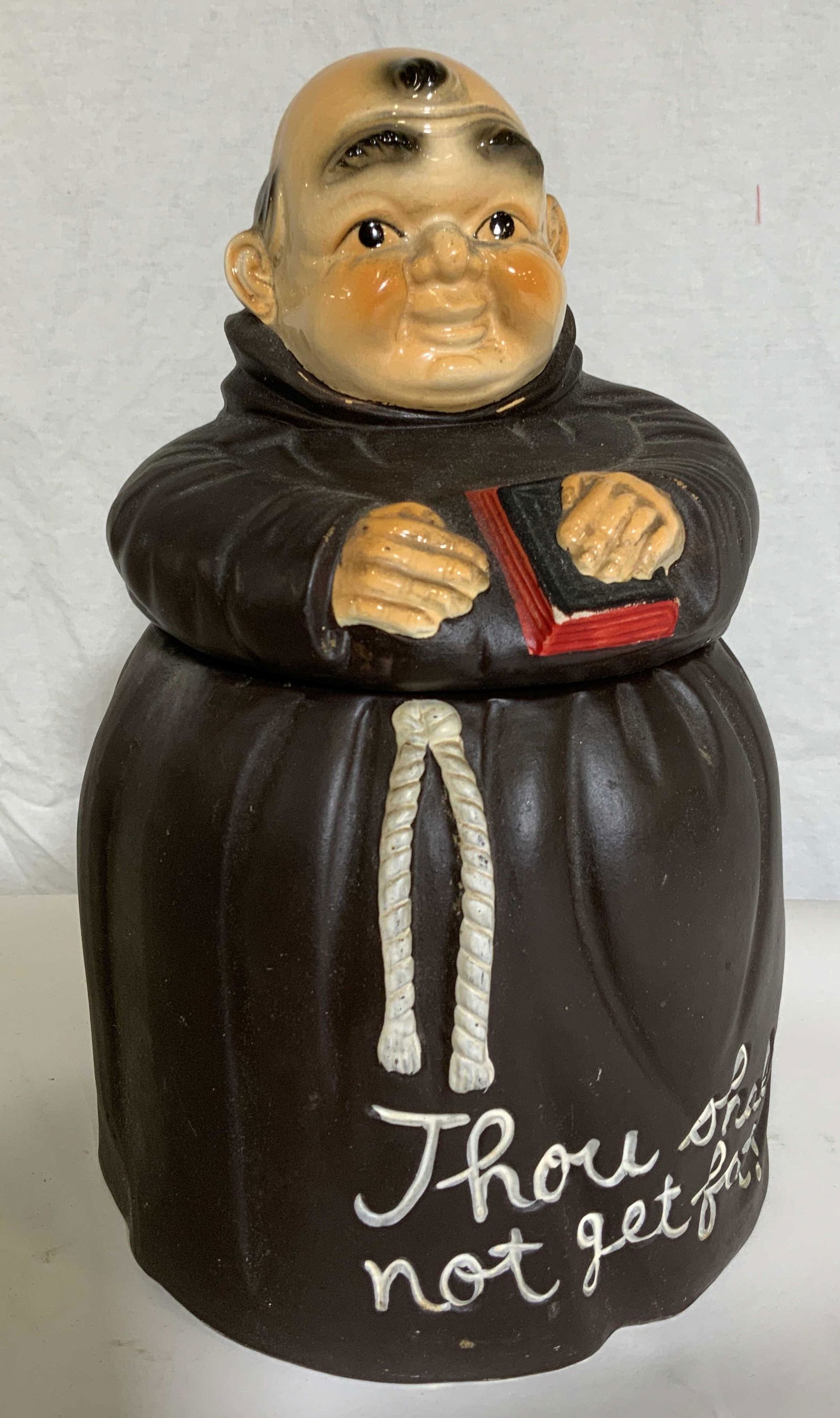 Hand Painted Monk Cookie Jar (1 of 7)