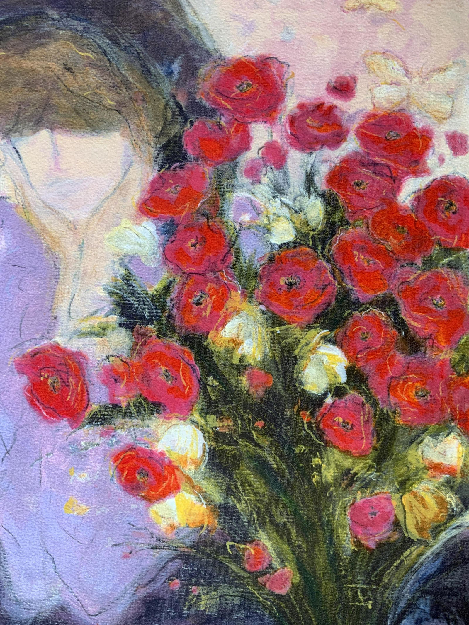 Lot 2 Signed Still Life Painting & Serigraph (1 of 9)