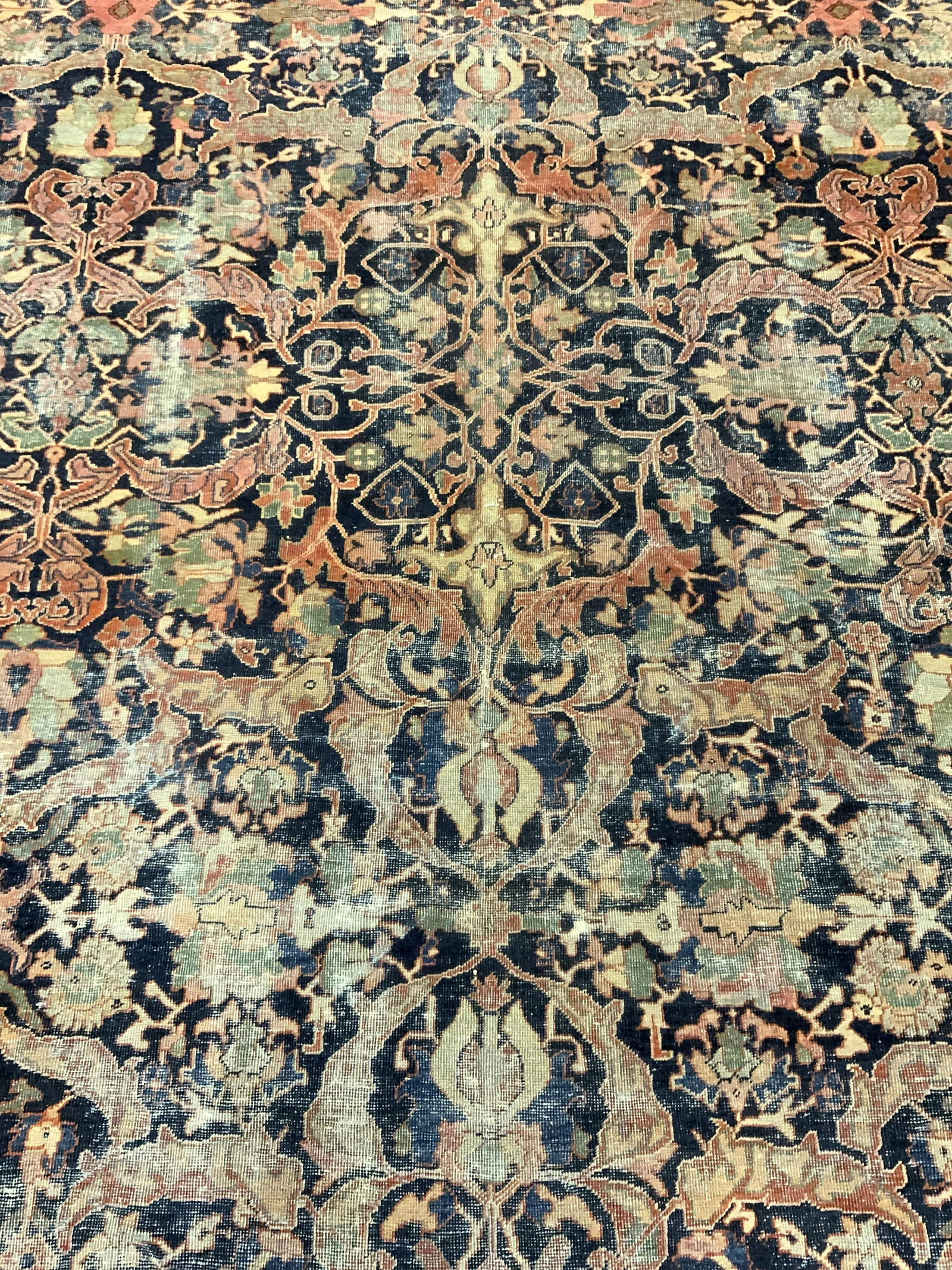 Antique Handmade Oriental Wool Rug (1 of 8)