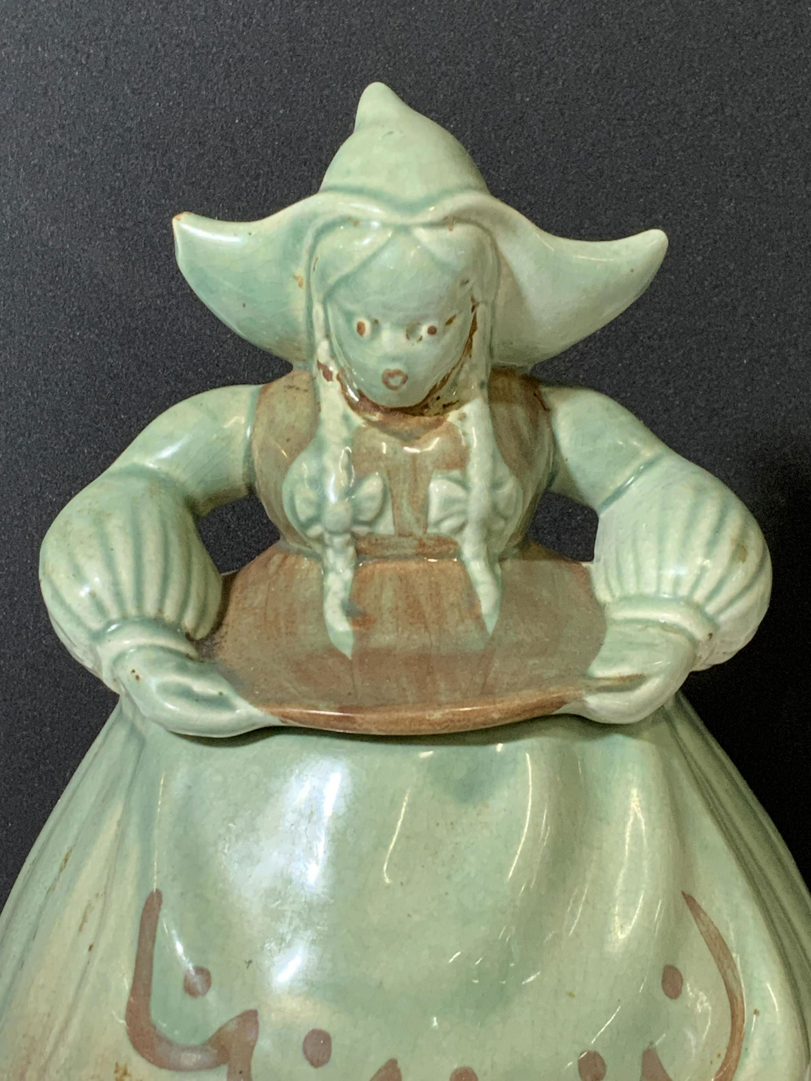 Mid Century Dutch Girl Ceramic Candy/Cookie Jar (1 of 5)