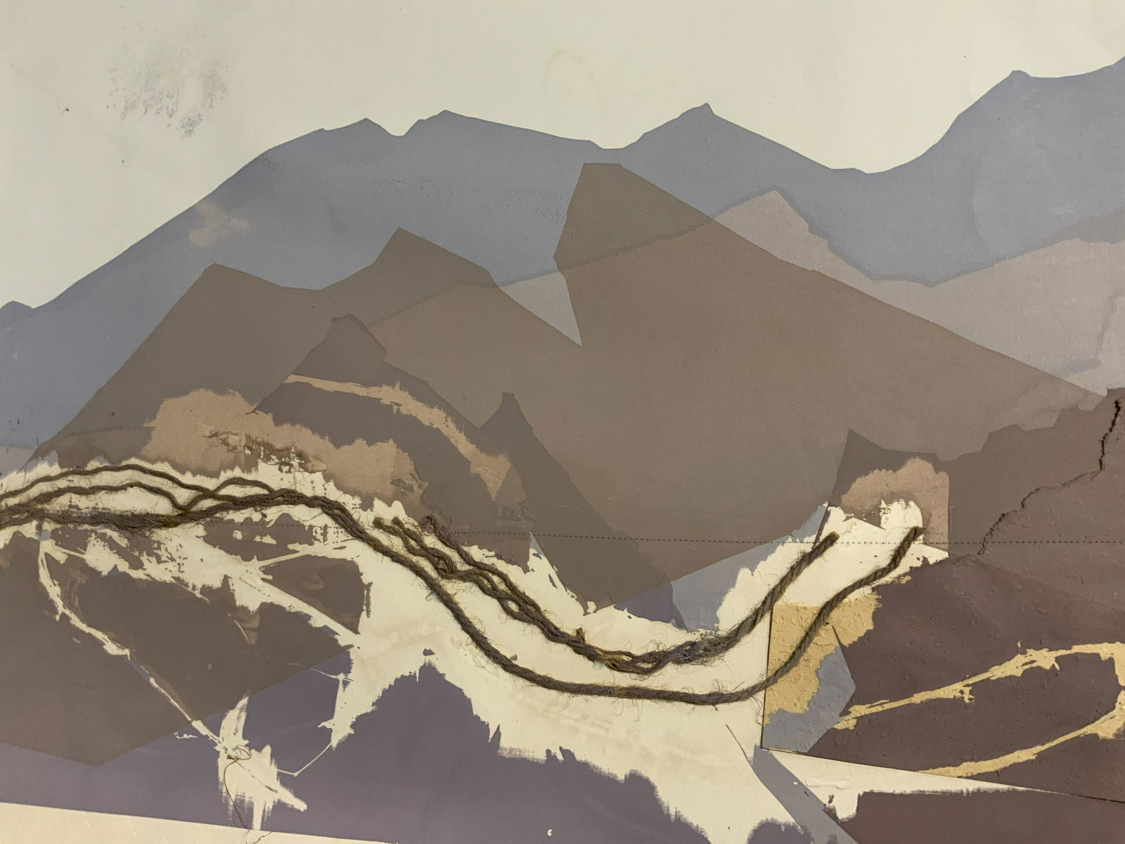 Ltd Ed Rocky Mountains Mixed Media Artwork (1 of 9)