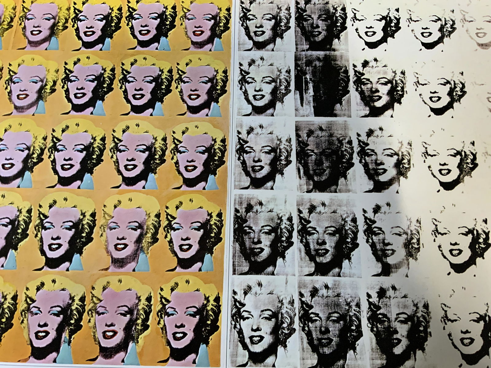Andy Warhol Marilyn Monroe Pop Art Lithograph (1 of 6)