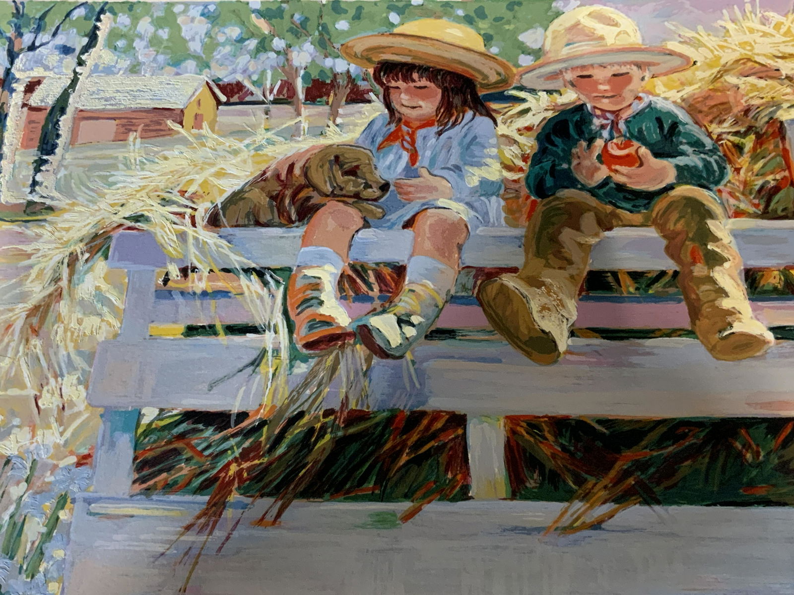 Signed Ltd Ed Print With Hand Painted Elements (1 of 6)