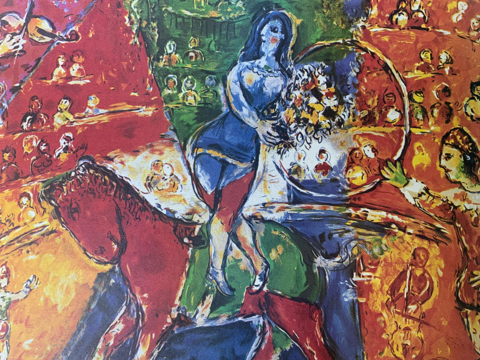 MARC CHAGALL Circus Lithograph (1 of 6)