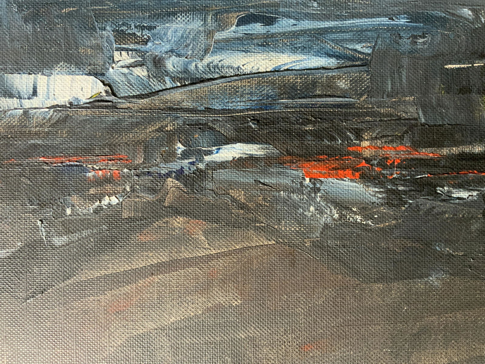 Abstract Acrylic Painting (1 of 6)