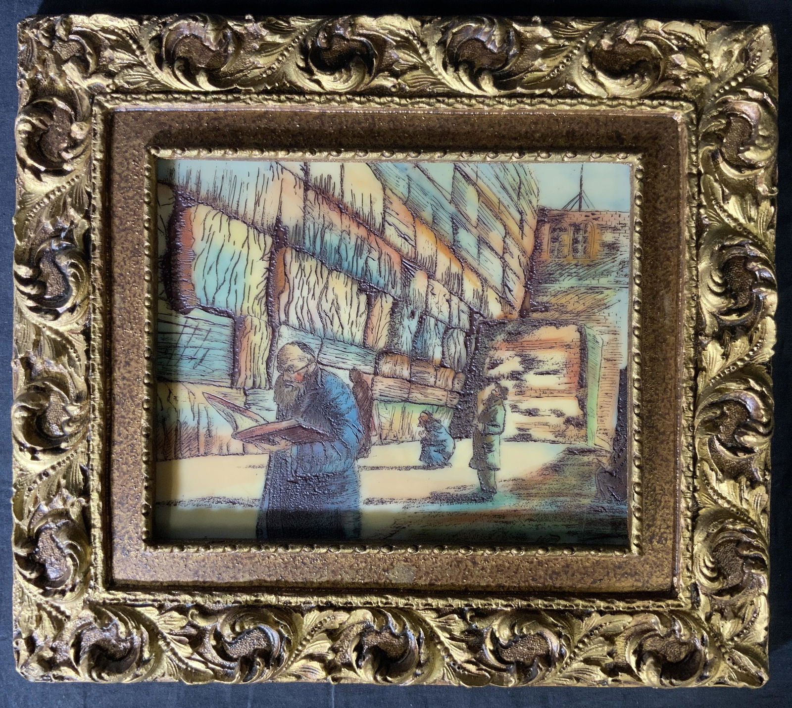 LEON Judaic Engraving Block Artwork (1 of 7)