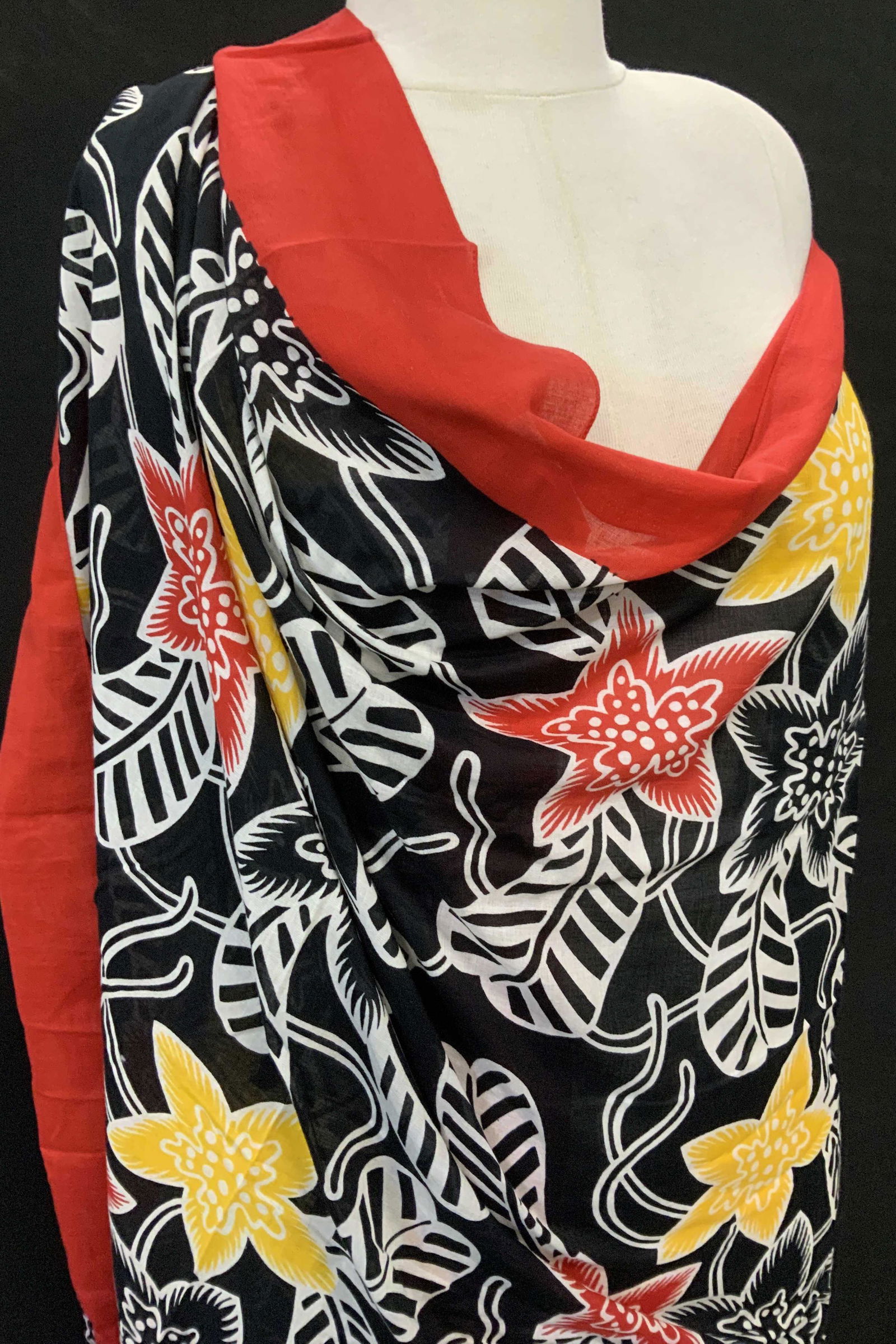 Luxe Adrienne VITTADINI Cotton Pareo Italy (1 of 8)