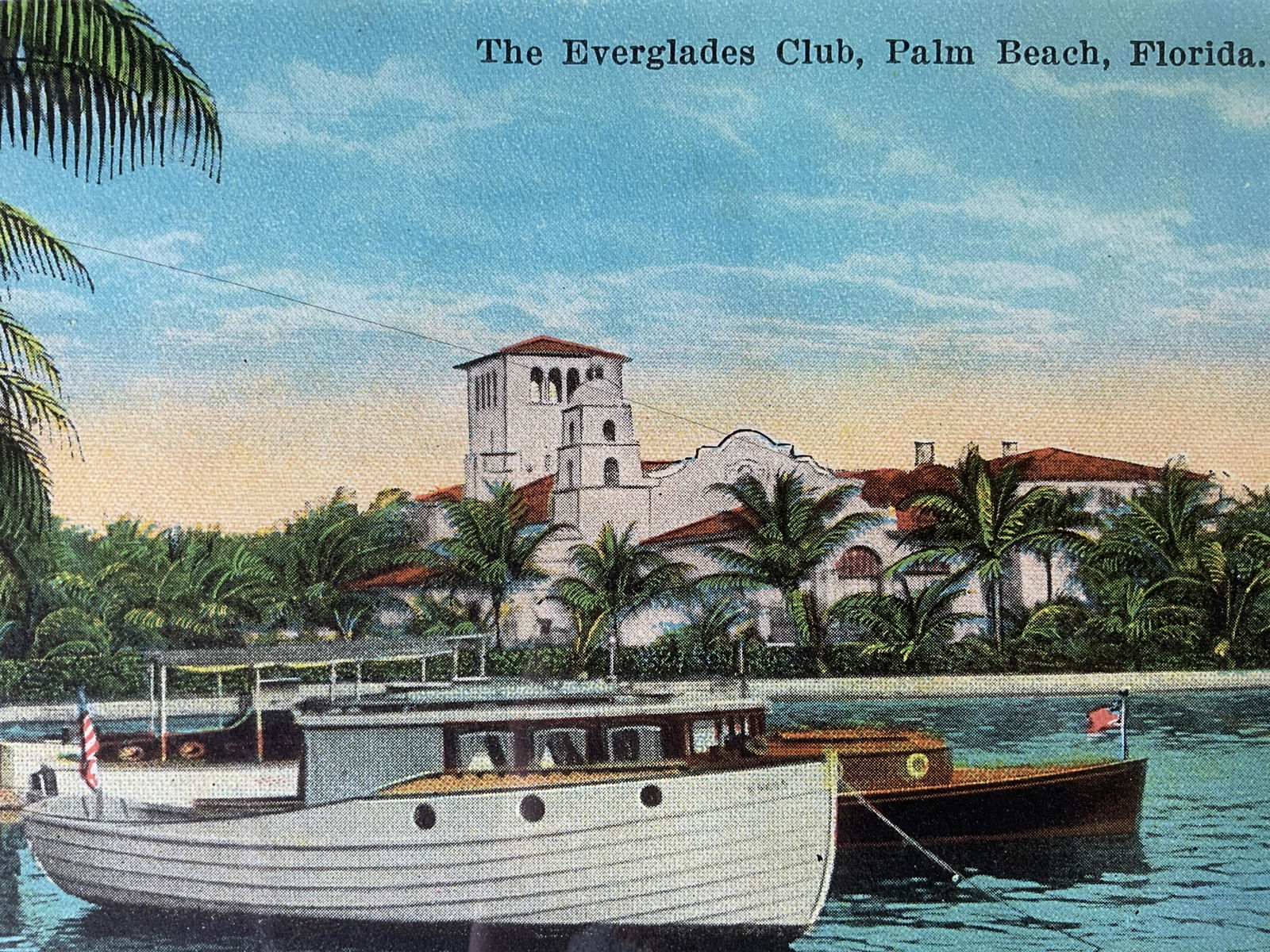 The Everglades Club Lithograph (1 of 6)