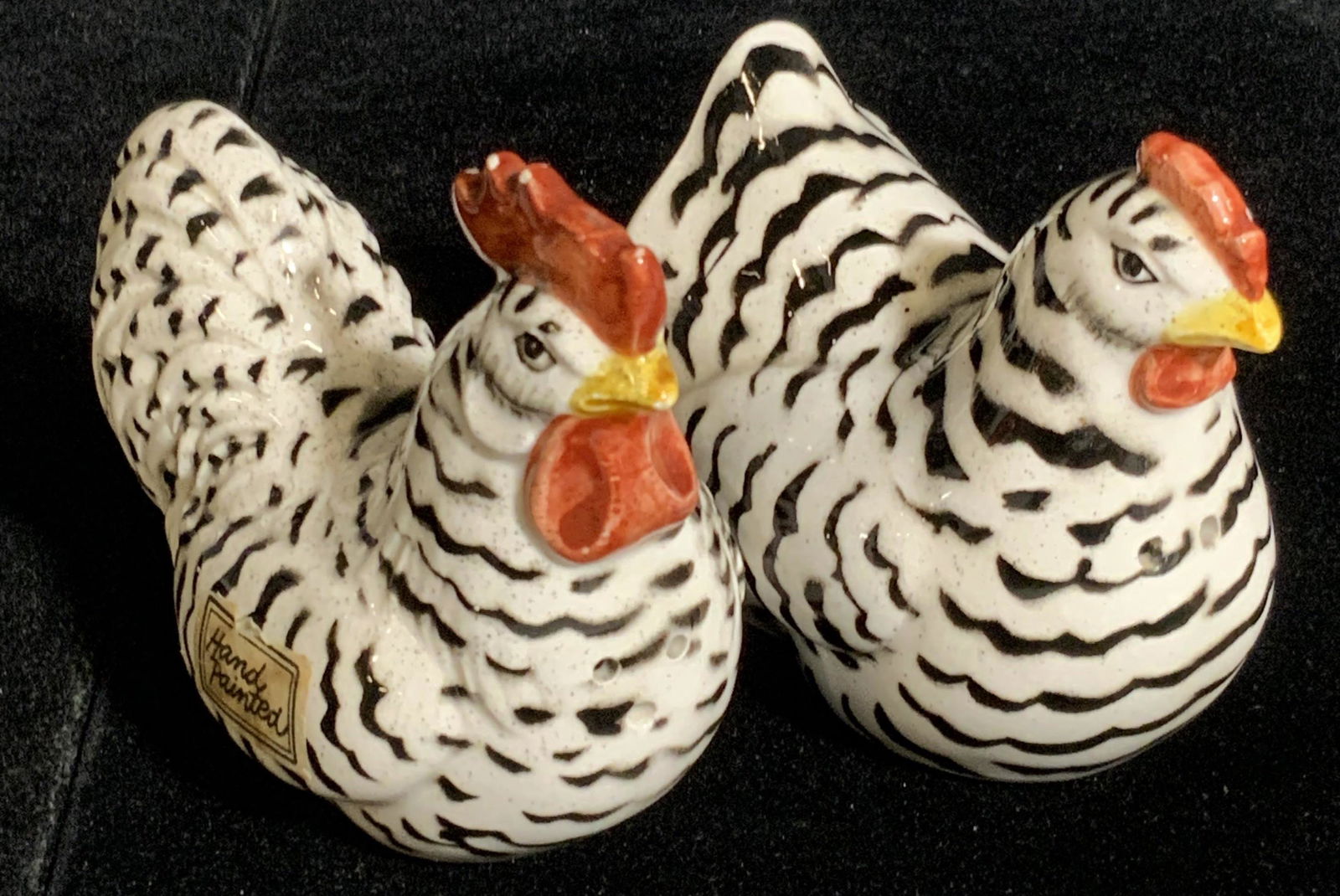 FITZ & FLOYD Porcelain Chicken Salt Pepper Shakers (1 of 9)
