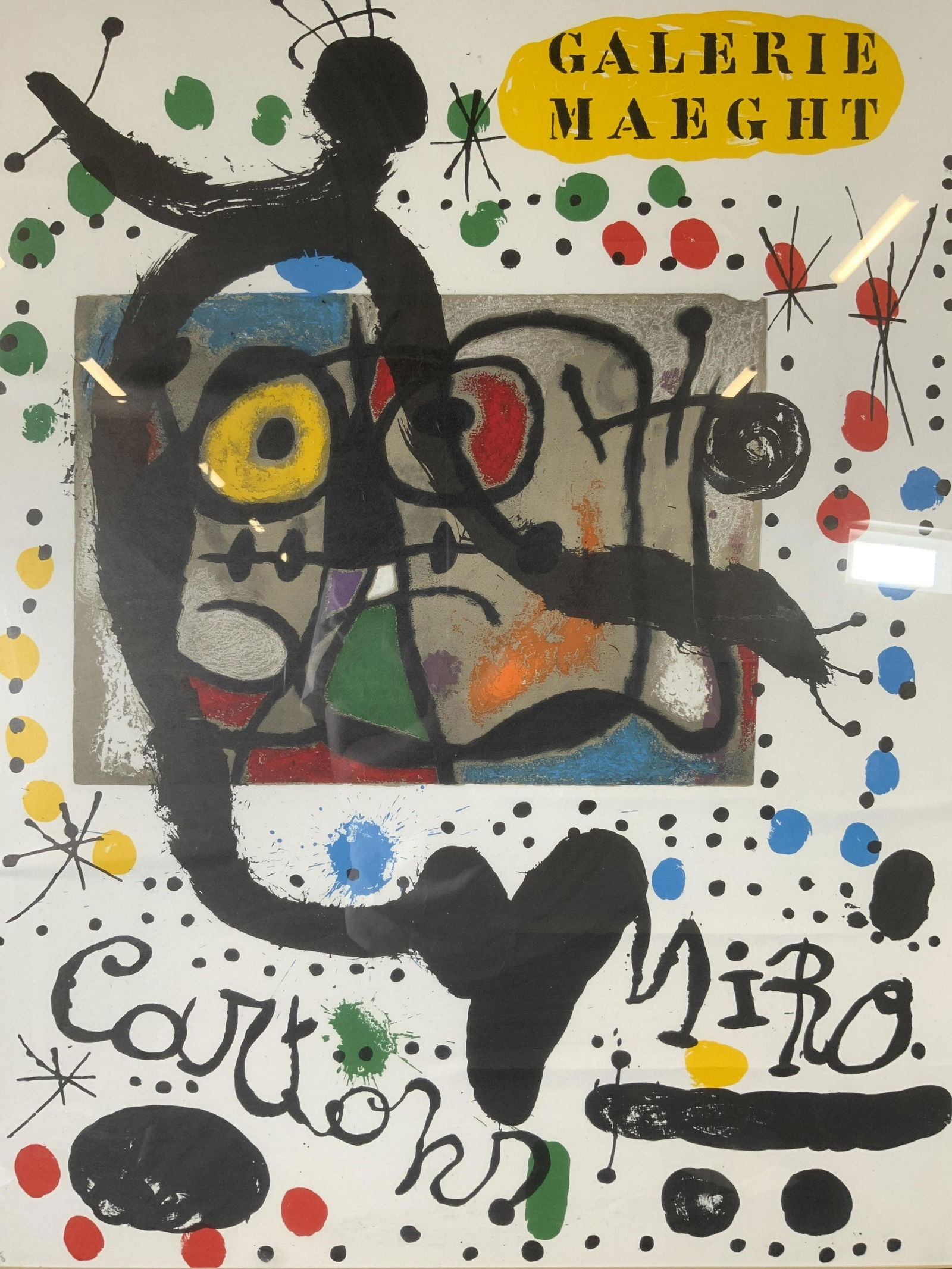JOAN MIRO Galerie Maeght Lithograph (1 of 7)