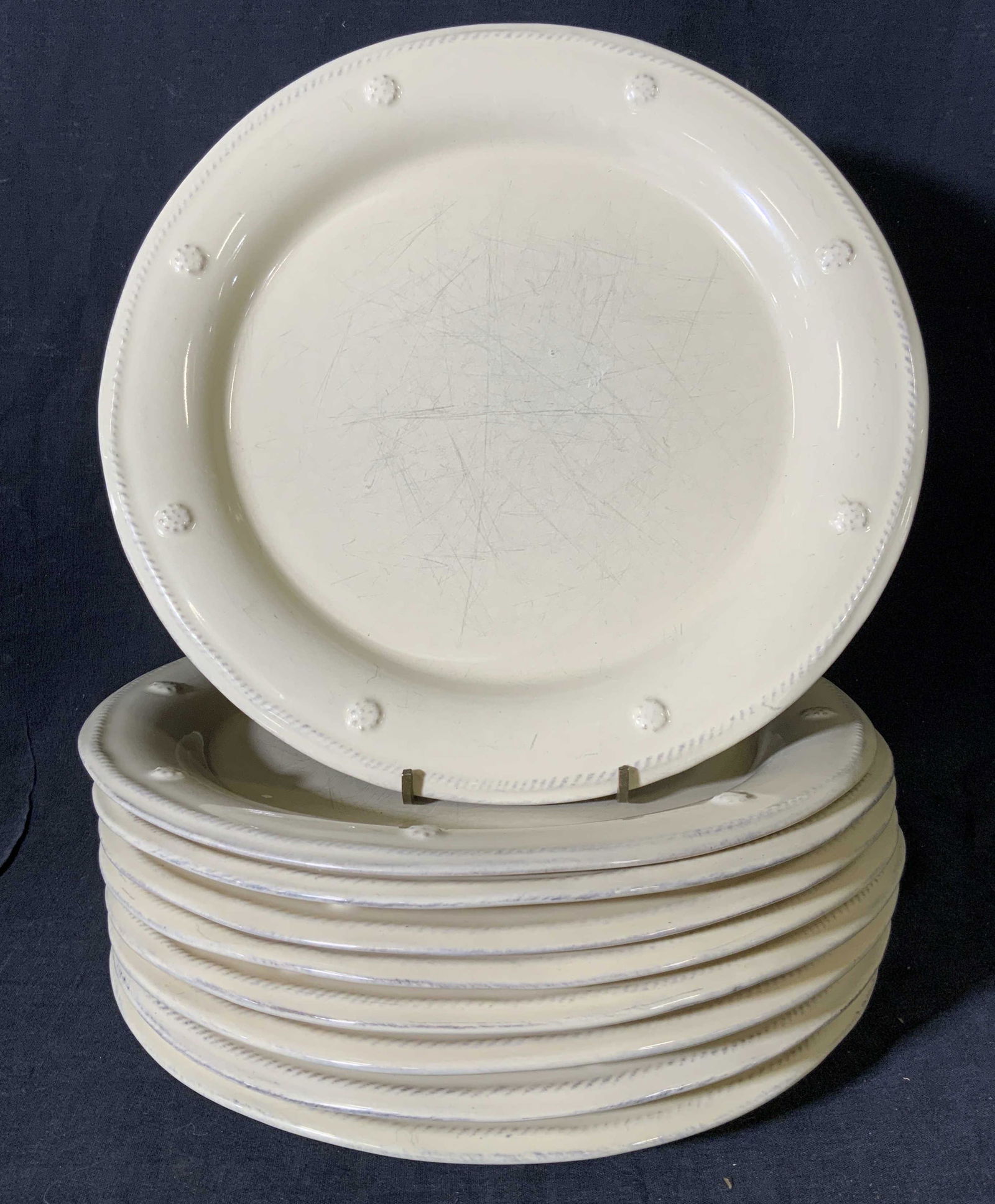 Set 9 JULISKA Ceramic Plates (1 of 8)
