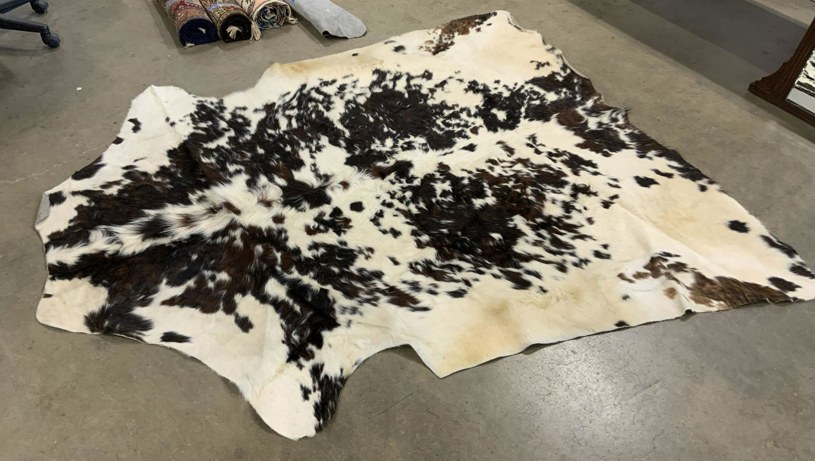 Leather Cowhide Area Rug (1 of 5)