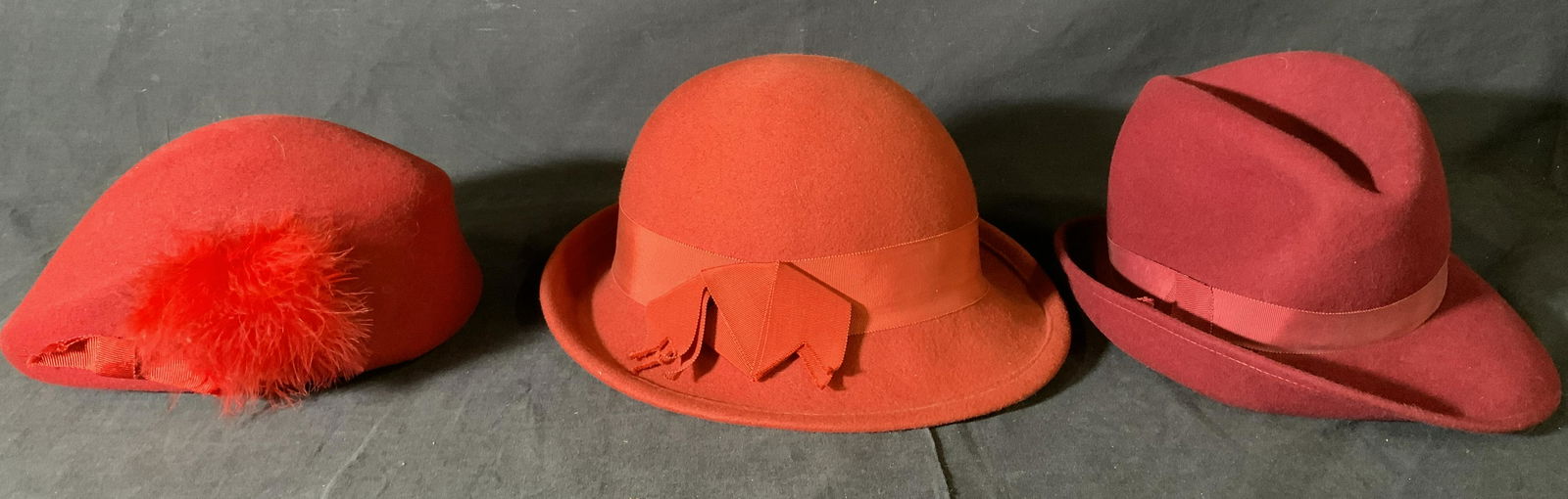 Lot 3 Vintage Wool Hats (1 of 7)