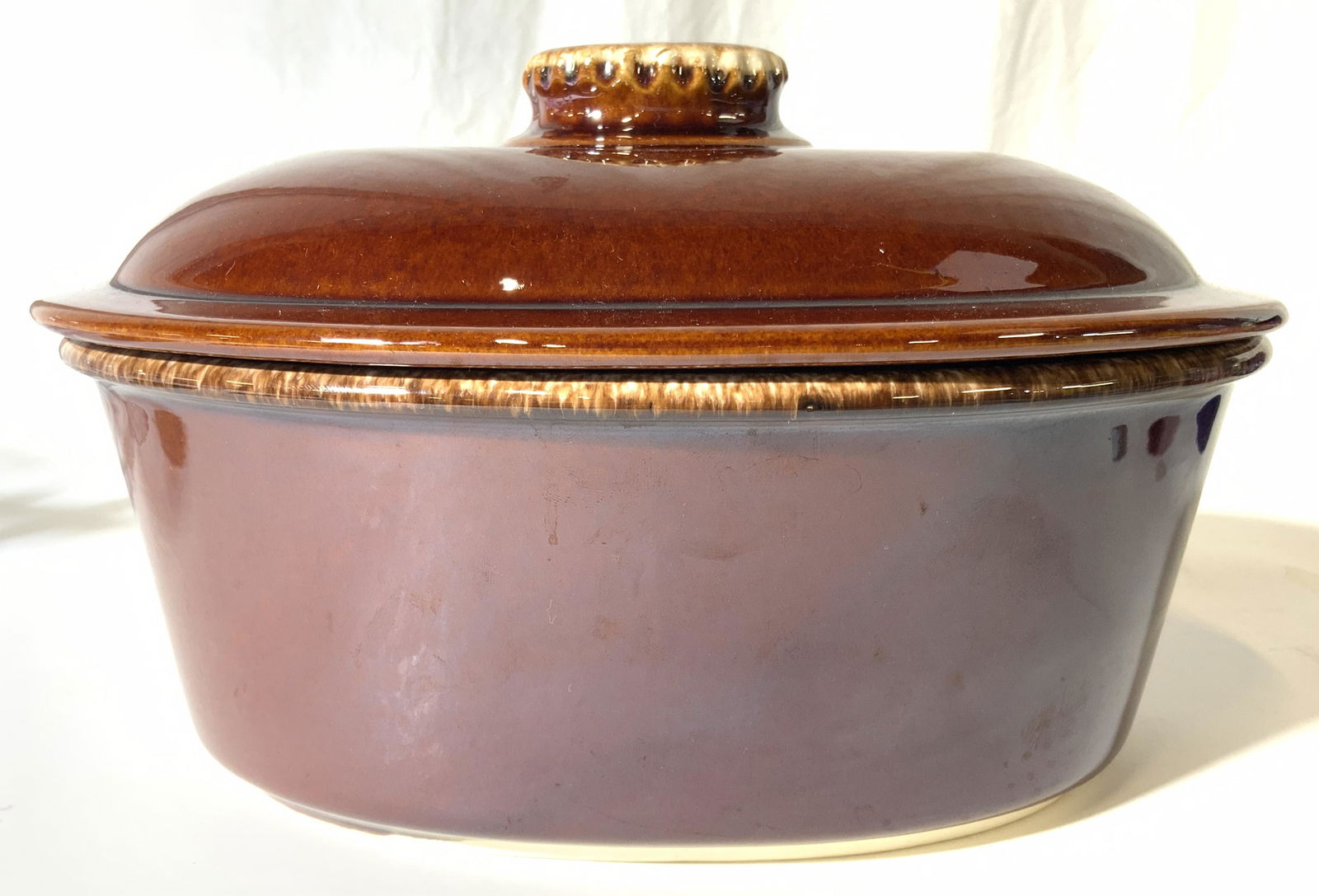 HULL Porcelain Ceramic Chafing Dish (1 of 8)