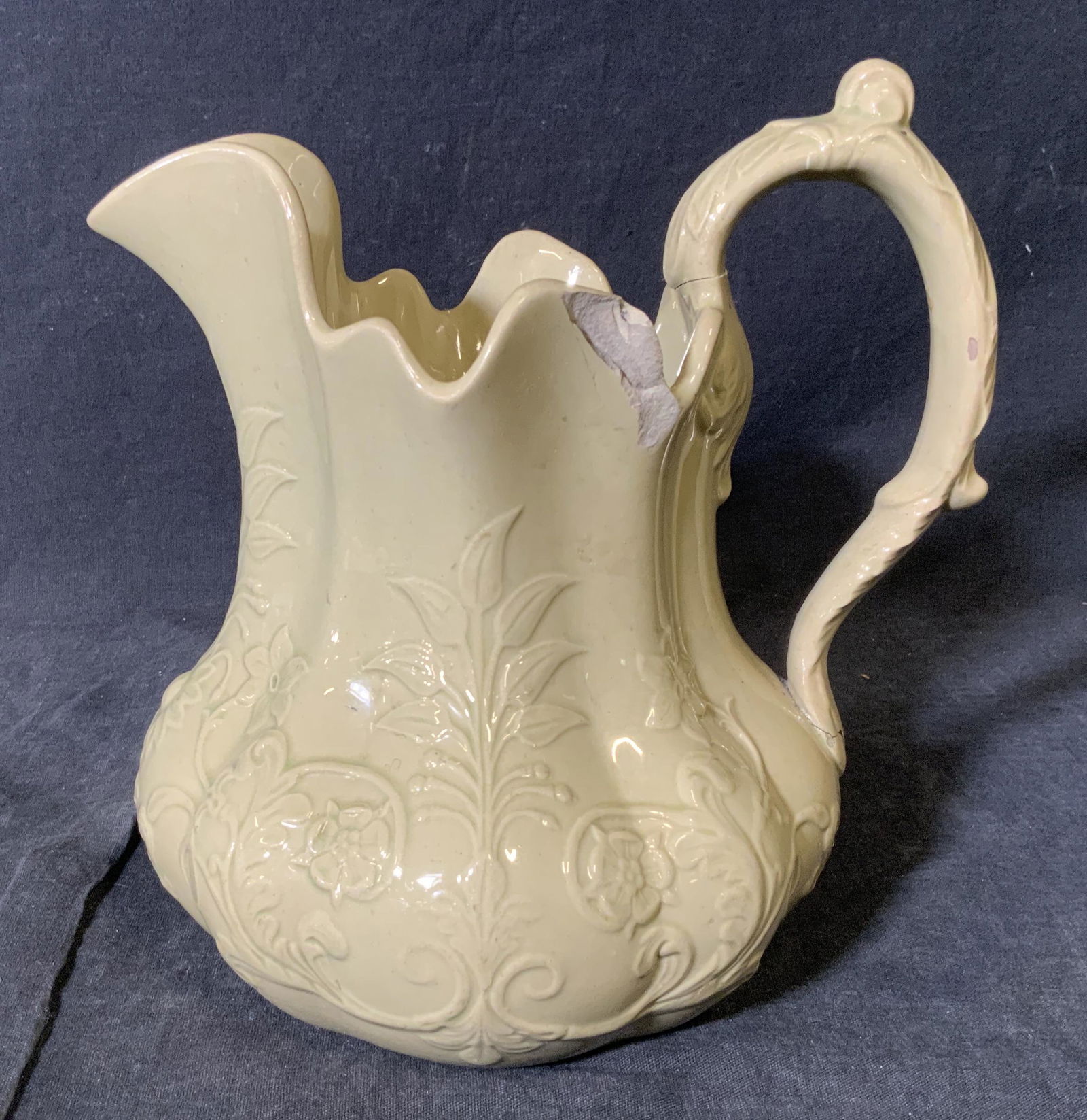 Pale Green Ceramic Pitcher (1 of 6)